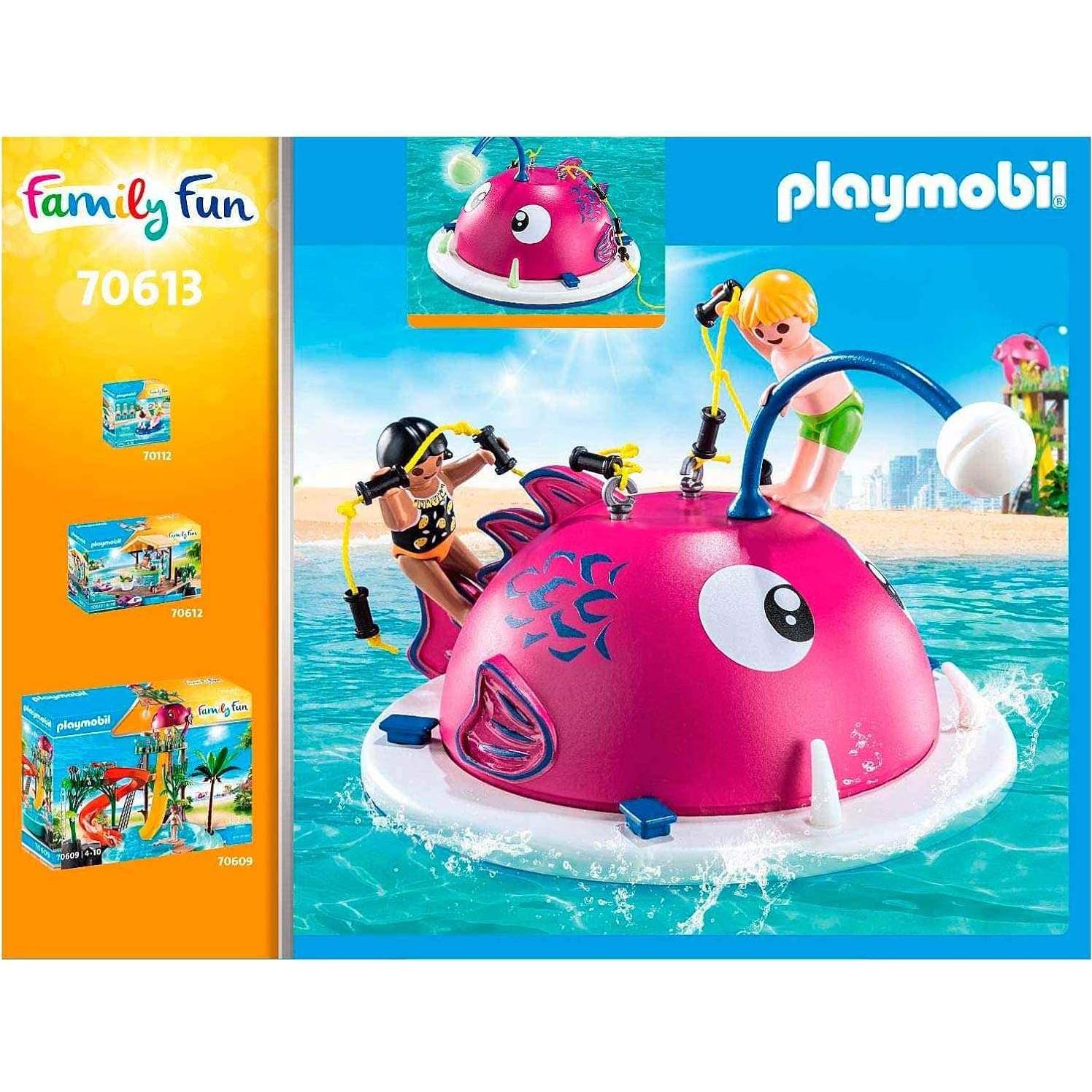 Juguete Isla de Natación PLAYMOBIL 70613 con figuras