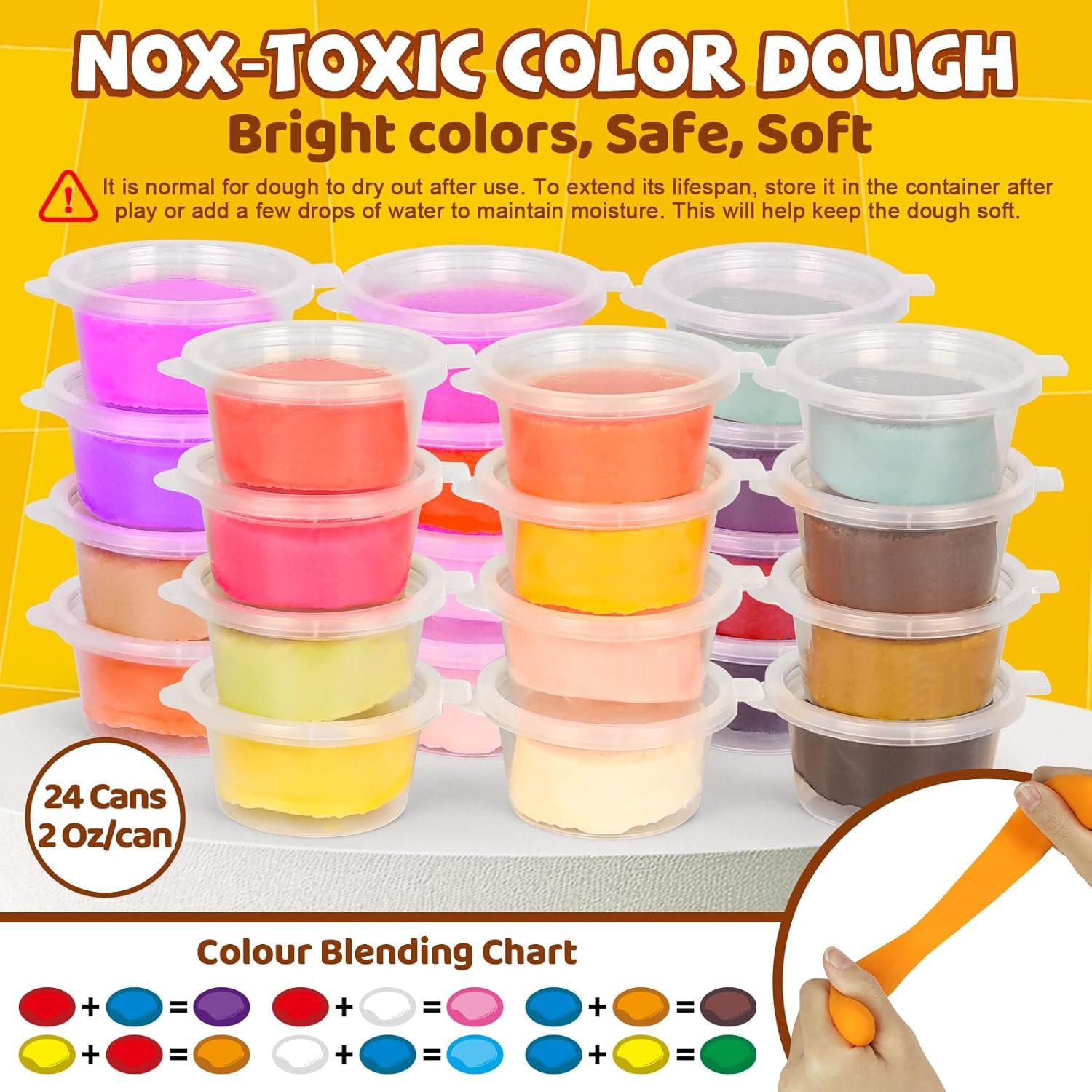 Conjunto de Plastilina 4-en-1 Pickuparts 87 Piezas para Niños