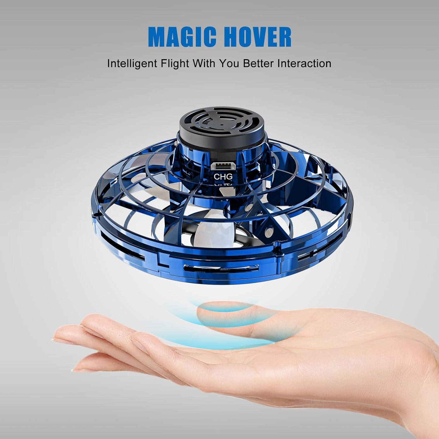 Dron Mini Volador Azul EP-HOMD-0411 para Niños 8+