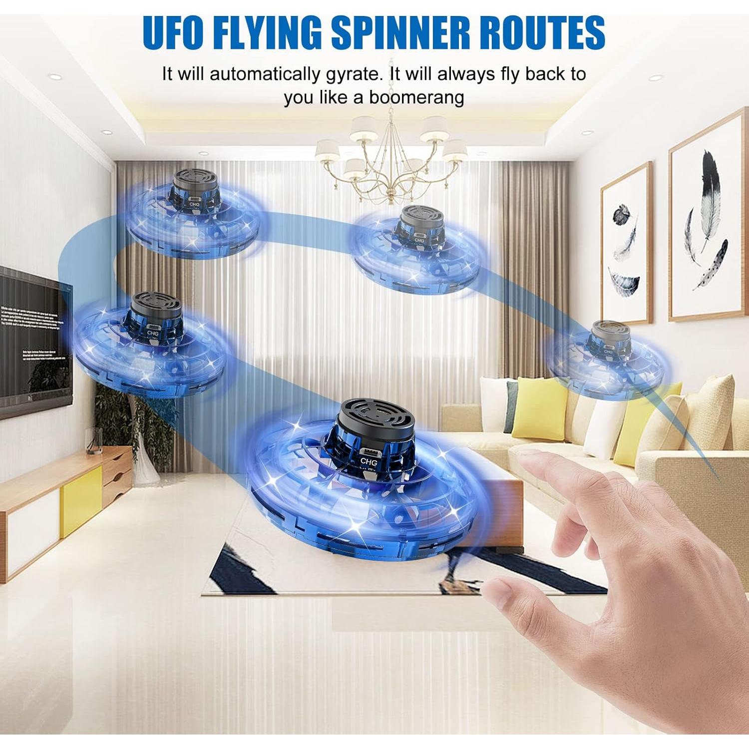 Dron Mini Volador Azul EP-HOMD-0411 para Niños 8+