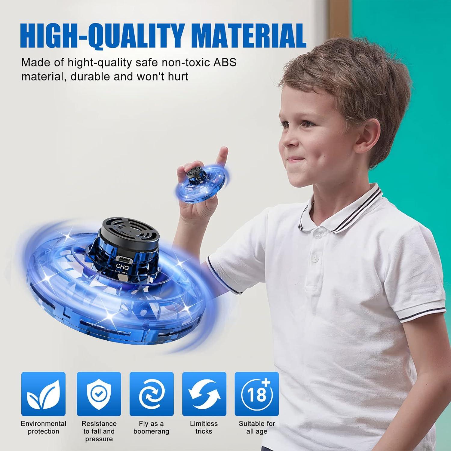 Dron Mini Volador Azul EP-HOMD-0411 para Niños 8+
