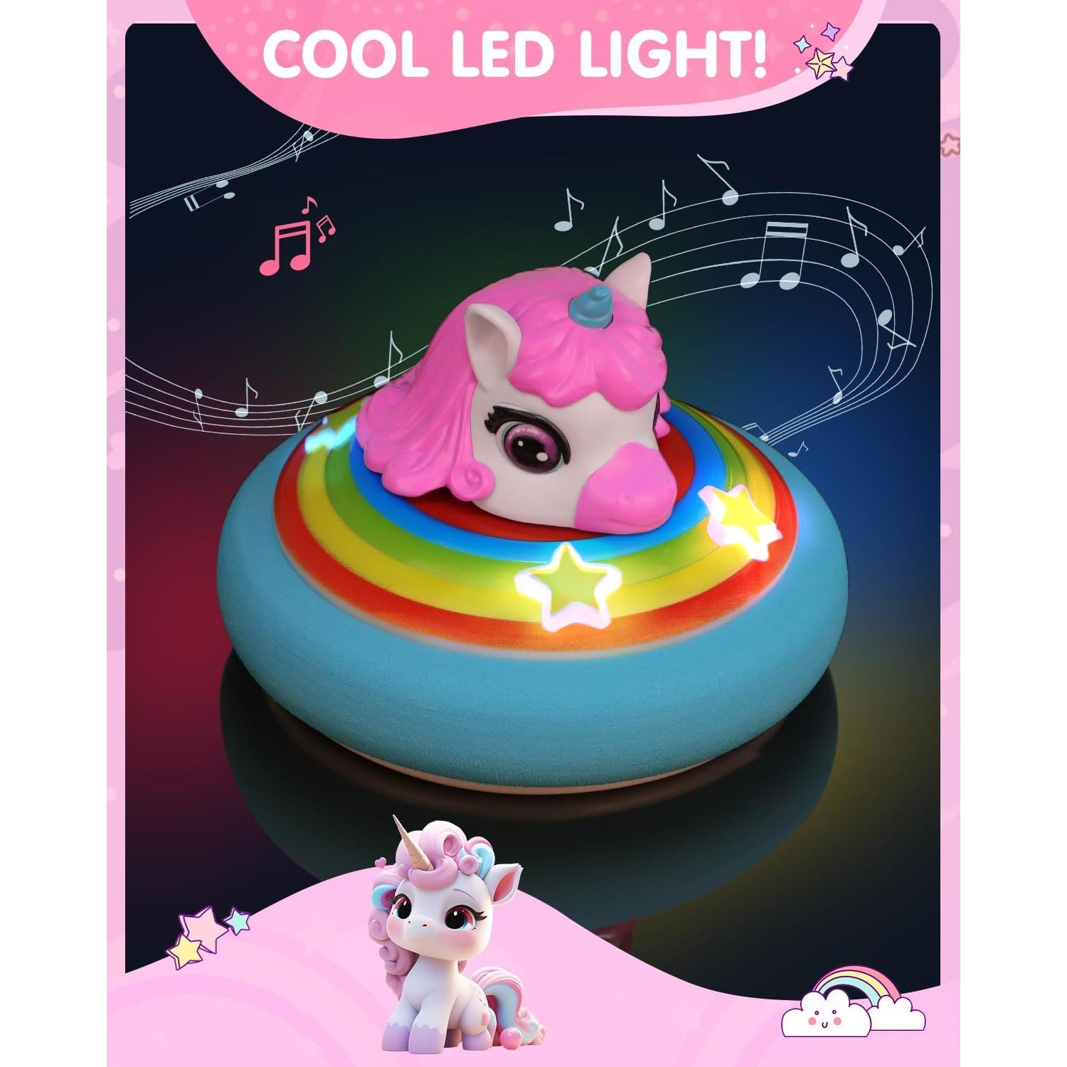 Pelota de Fútbol Flotante Unicornio LED Recargable 18cm