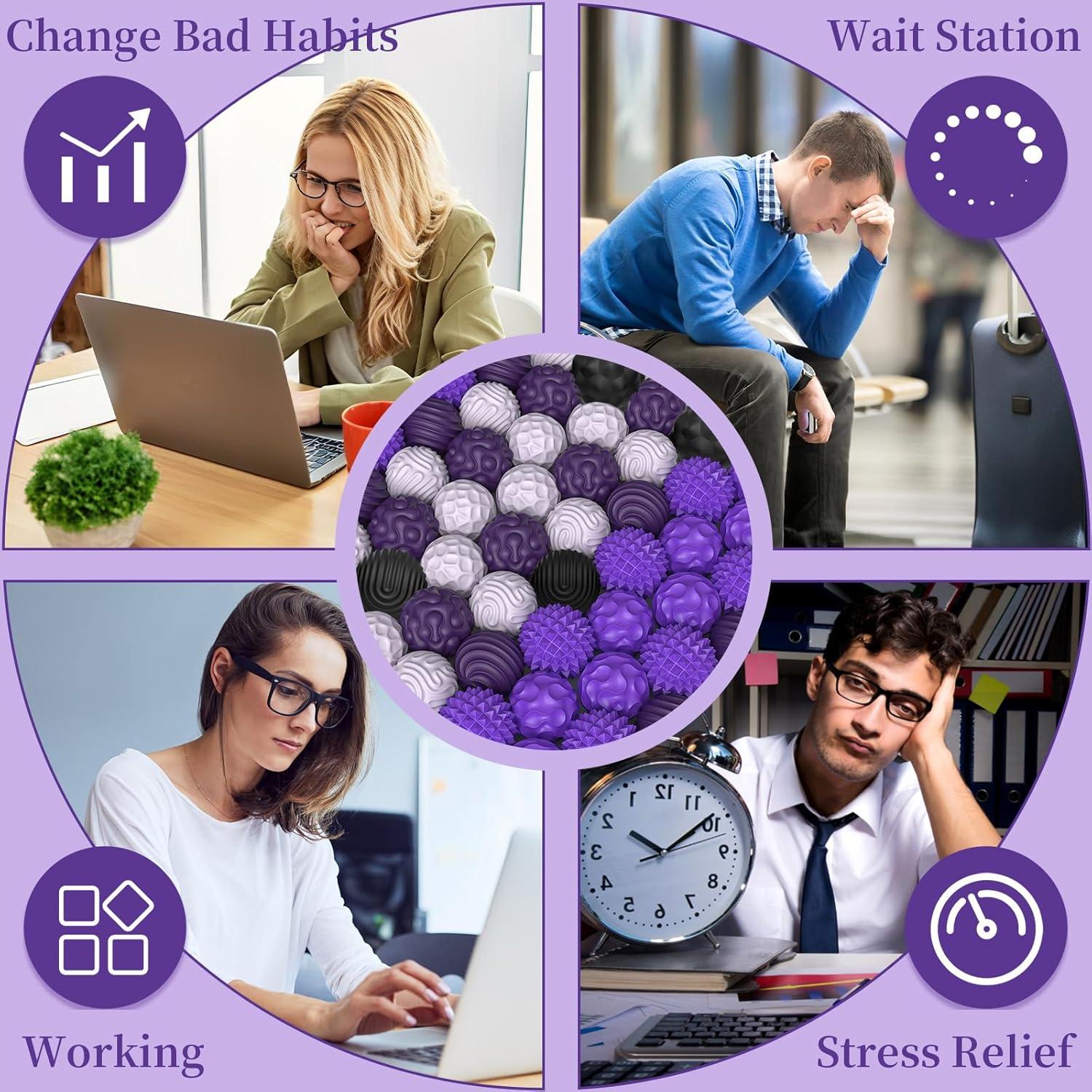 Bolas Sensoriales Magnéticas PARTY TONIGHT - 8 Piezas Antiestrés