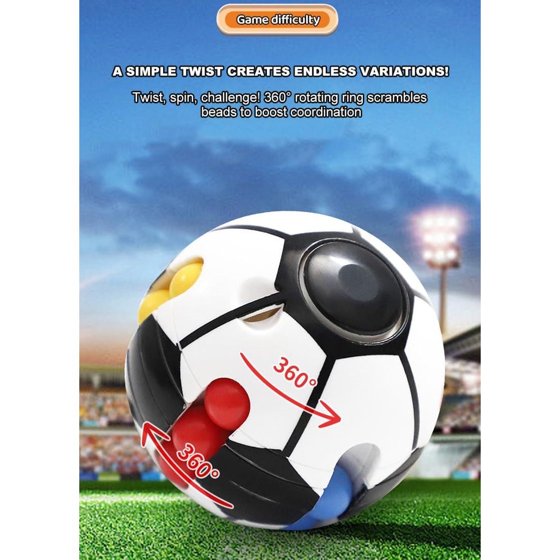 Grano Mágico de Rompecabezas 3D Zonopy - Juguete Antiestrés 6.35 cm