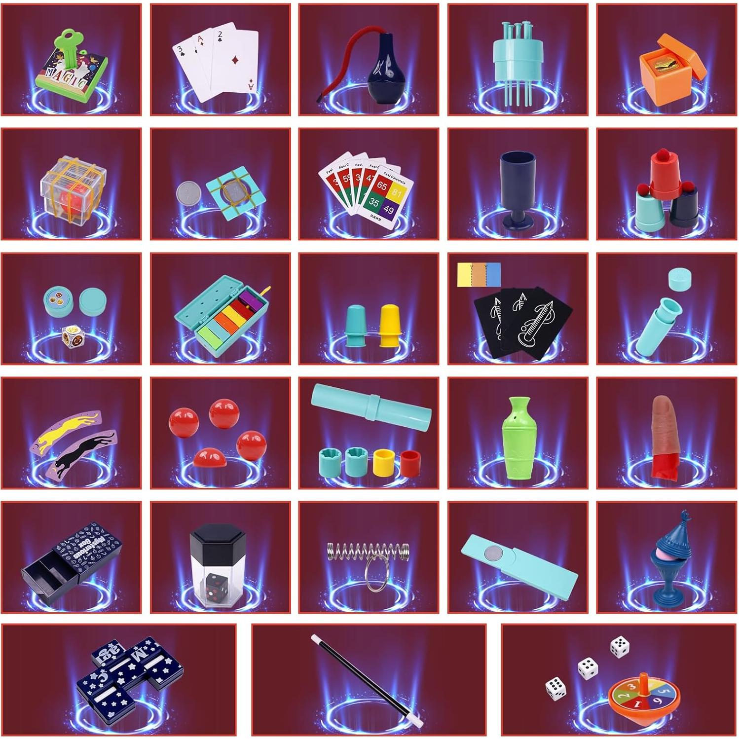 Kit de Magia 28 en 1 TENTAM para Niños 6+ Instrucciones en Video