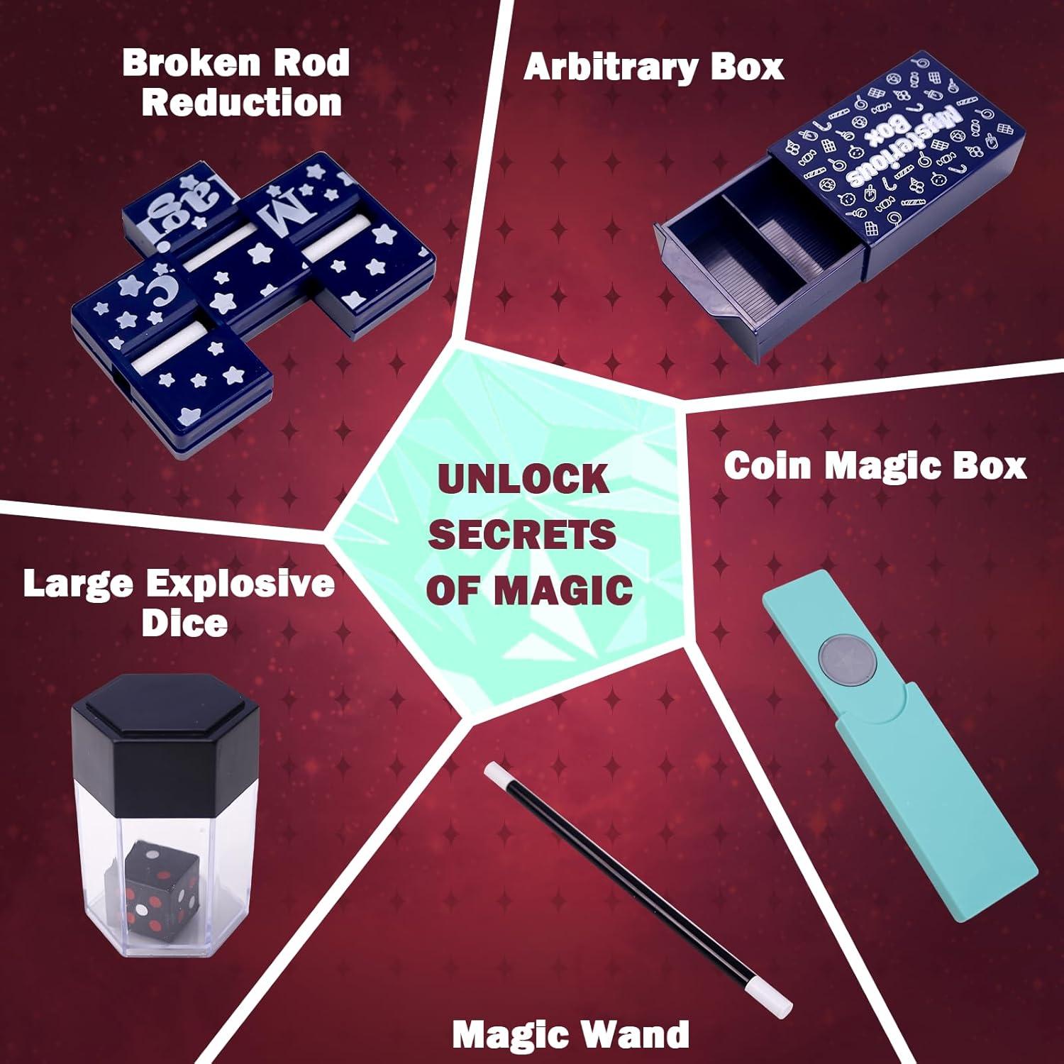 Kit de Magia 28 en 1 TENTAM para Niños 6+ Instrucciones en Video