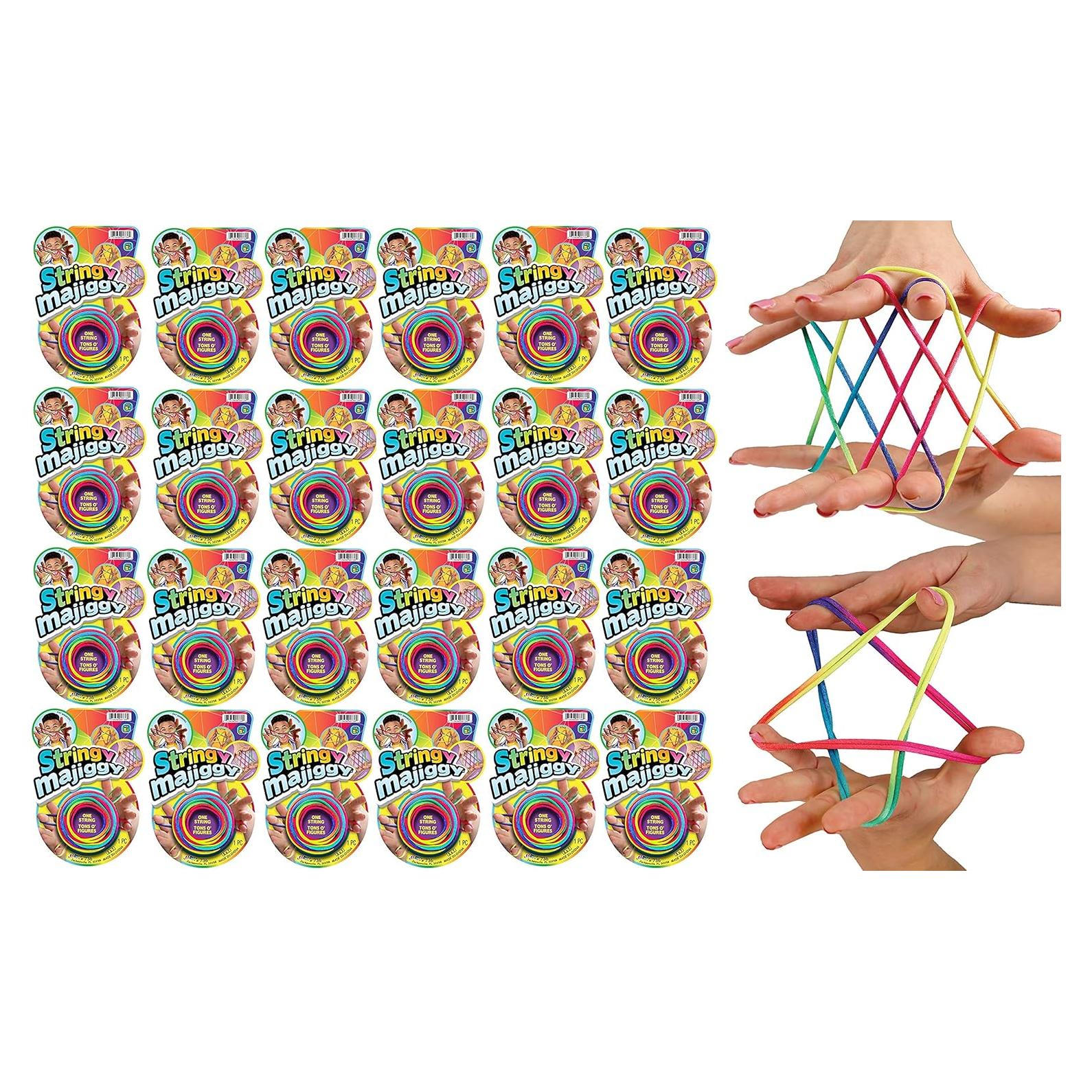 Juego de Cuerda Elástica para Gatos JA-RU - Paquete de 24