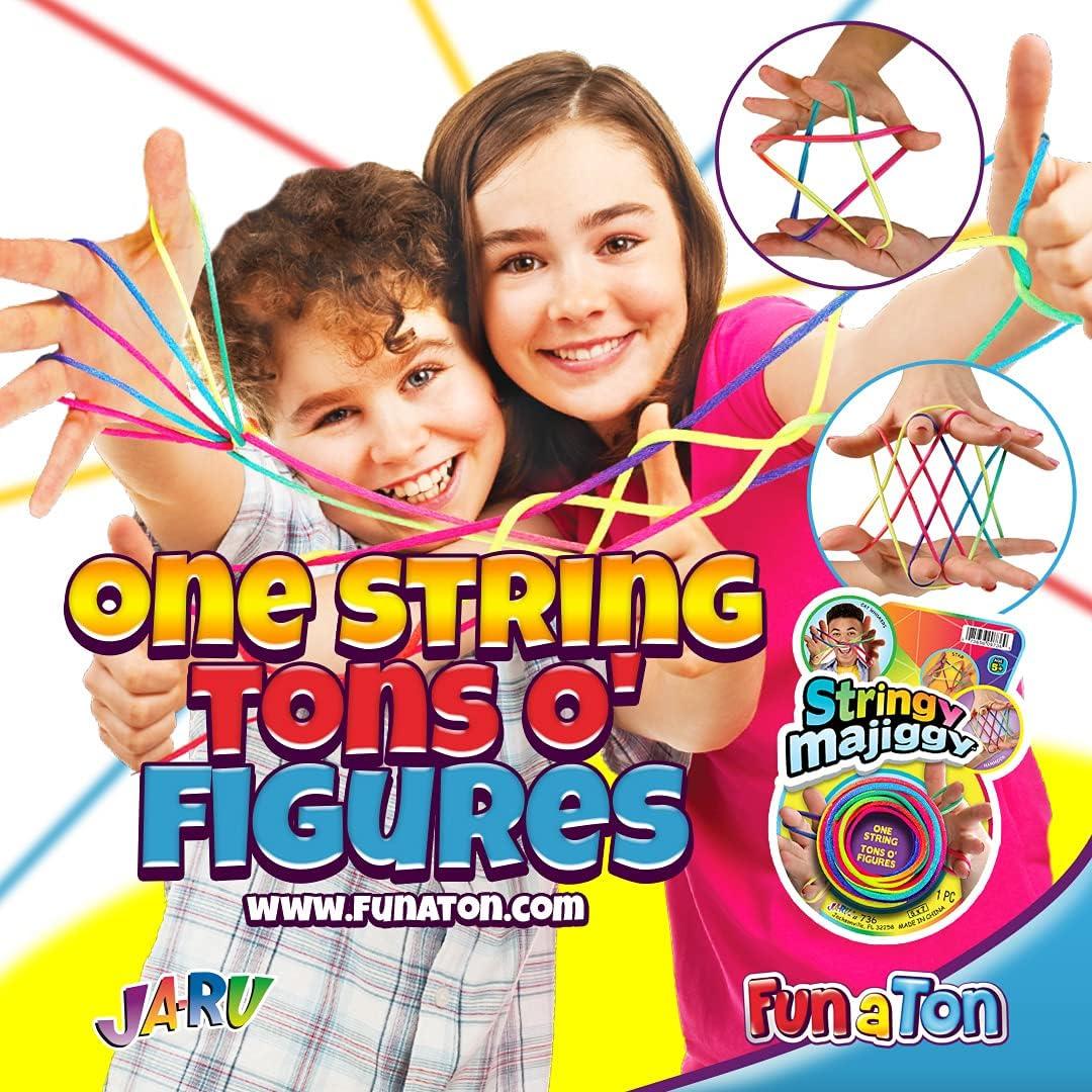 Juego de Cuerda Elástica para Gatos JA-RU - Paquete de 24