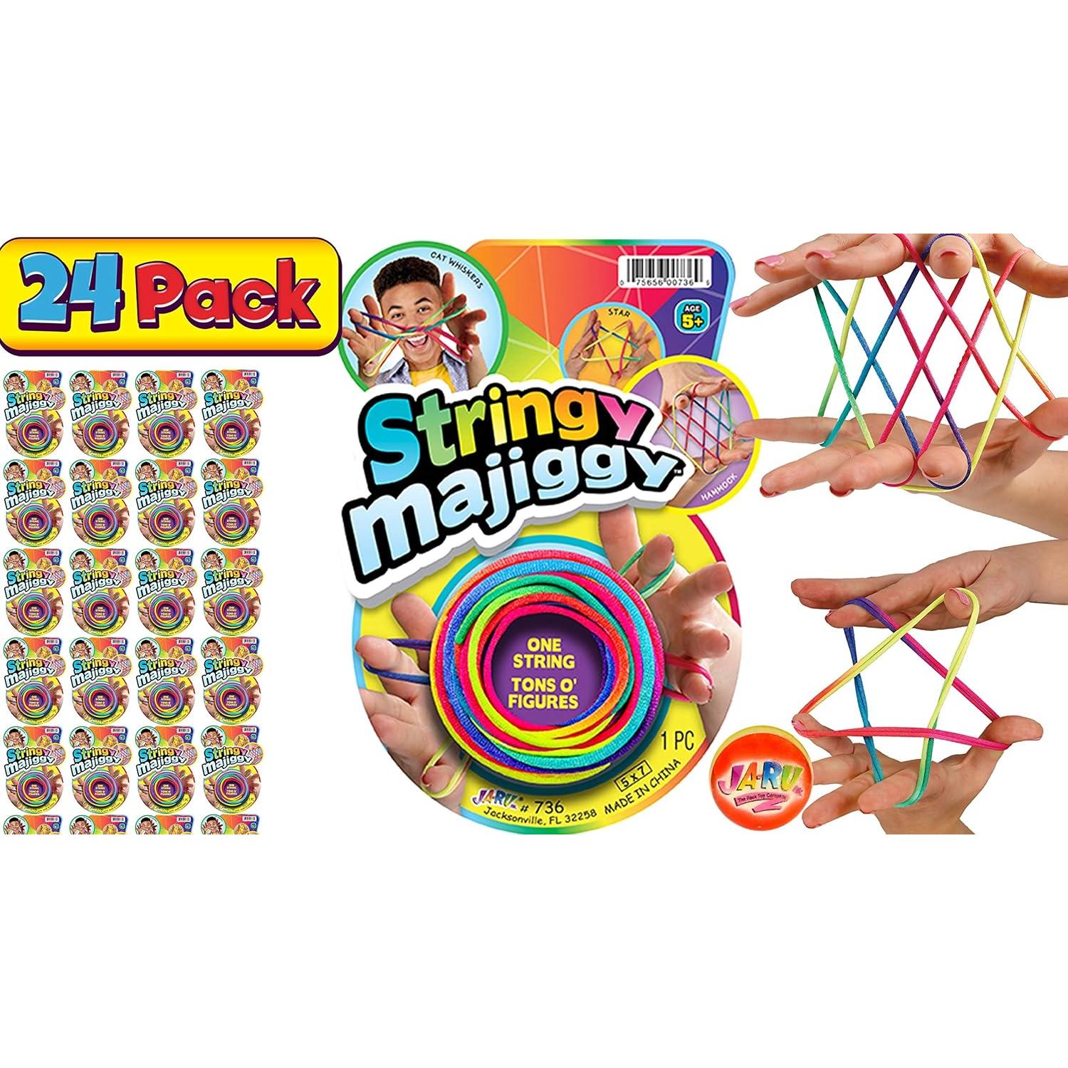 Juego de Cuerda Elástica para Gatos JA-RU - Paquete de 24