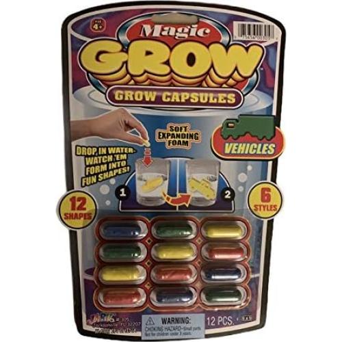 Cápsulas Mágicas Crecientes JA-RU - 12 Unidades de Animales