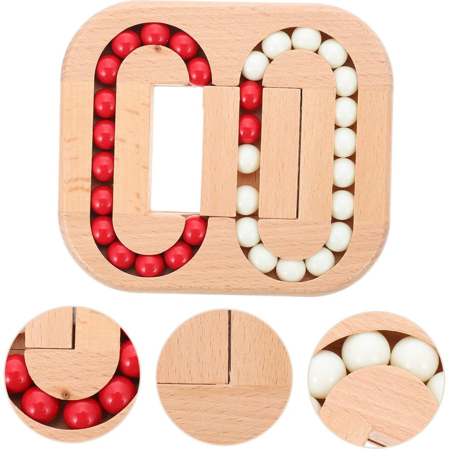 Cubo Giratorio de Madera Toyvian para Aliviar Estrés 33x29cm