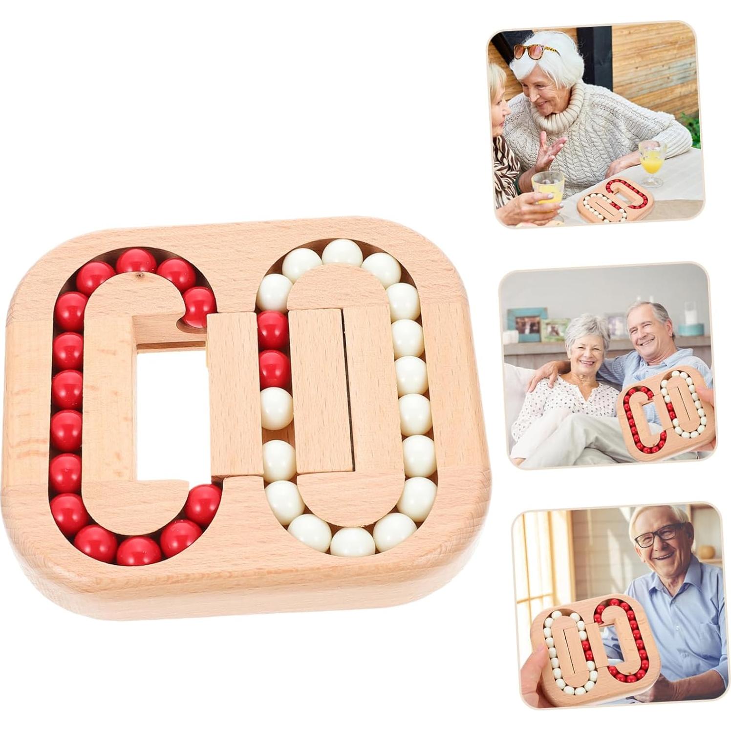 Cubo Giratorio de Madera Toyvian para Aliviar Estrés 33x29cm