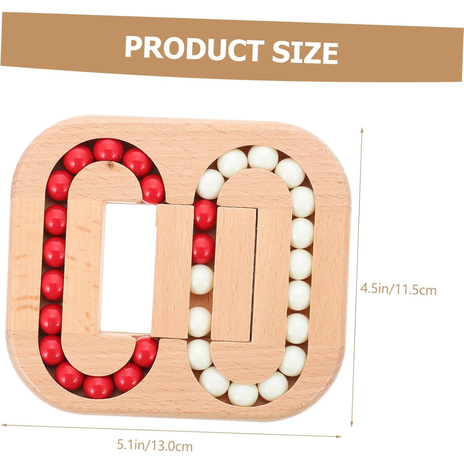 Cubo Giratorio de Madera Toyvian para Aliviar Estrés 33x29cm