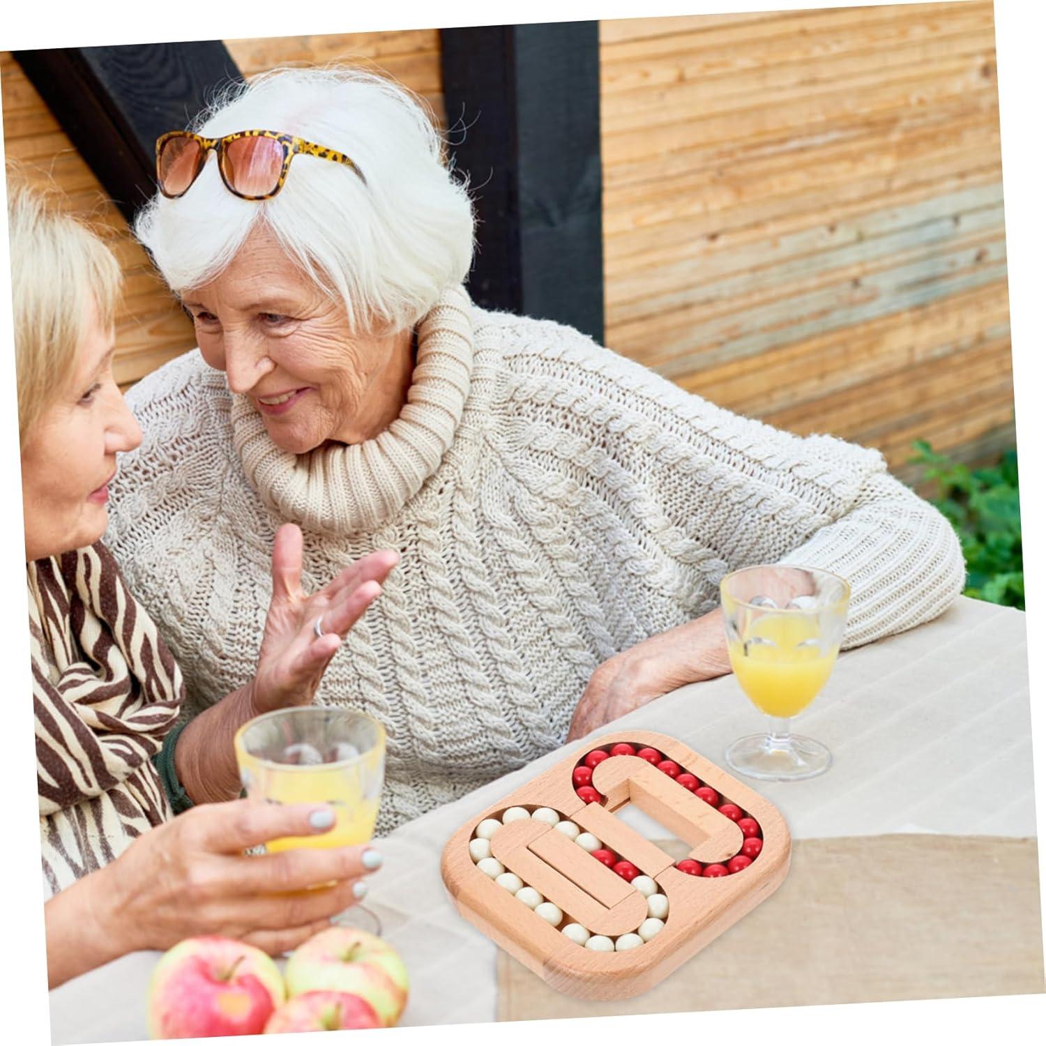 Cubo Giratorio de Madera Toyvian para Aliviar Estrés 33x29cm