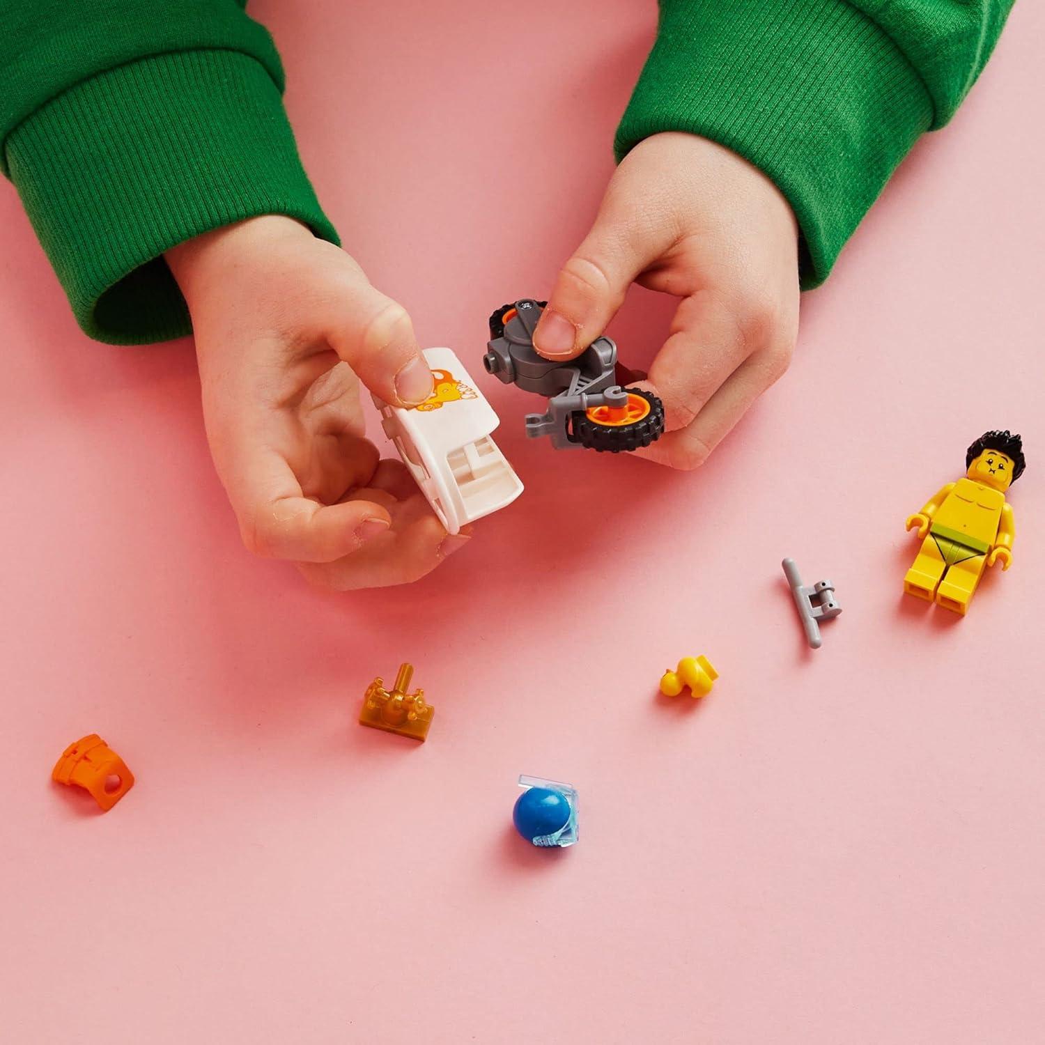 LEGO City Stuntz Moto Acuática 60333 - Juguete 14 Piezas