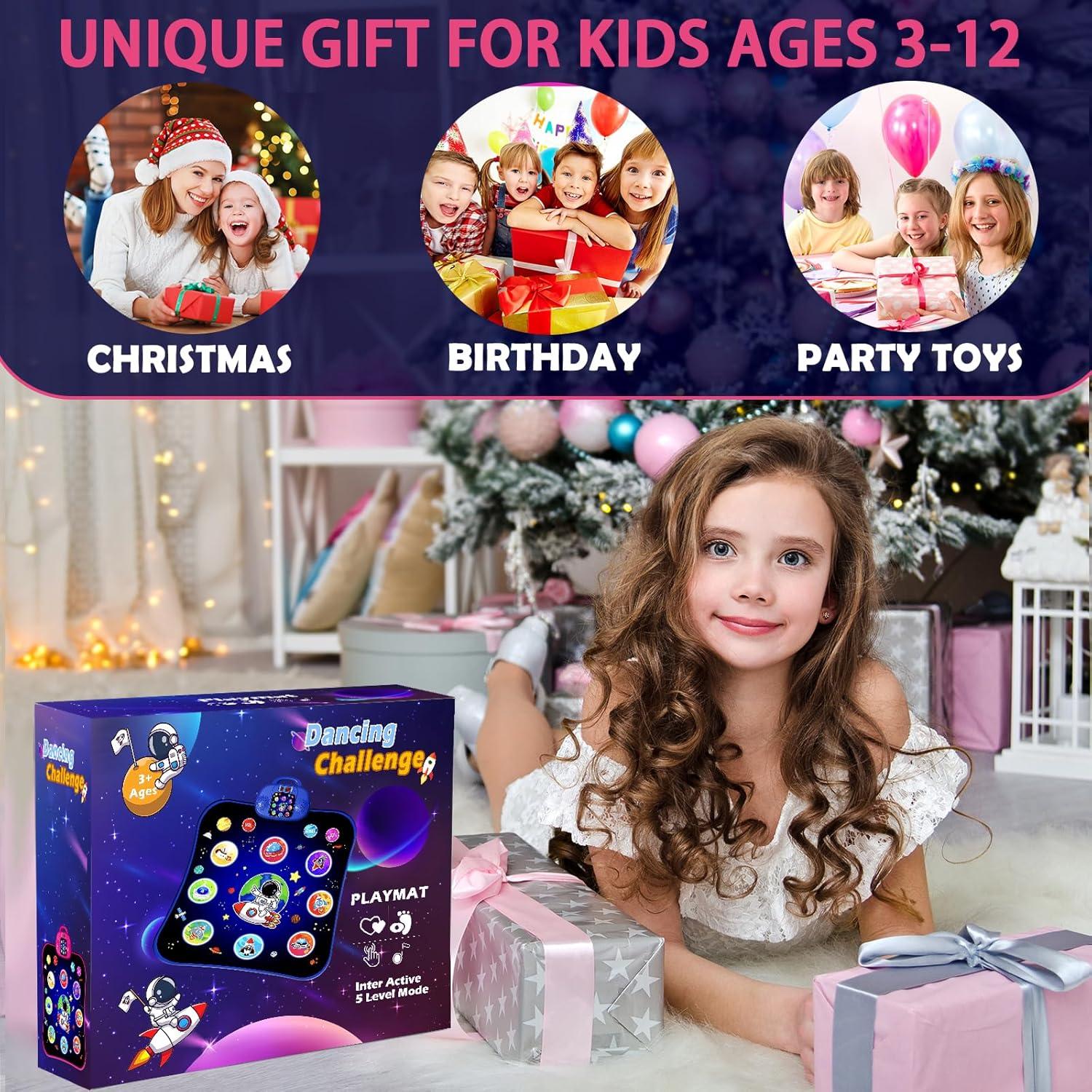 Alfombrilla de Baile Electrónica OMOZOMBB Rosa 90x104cm