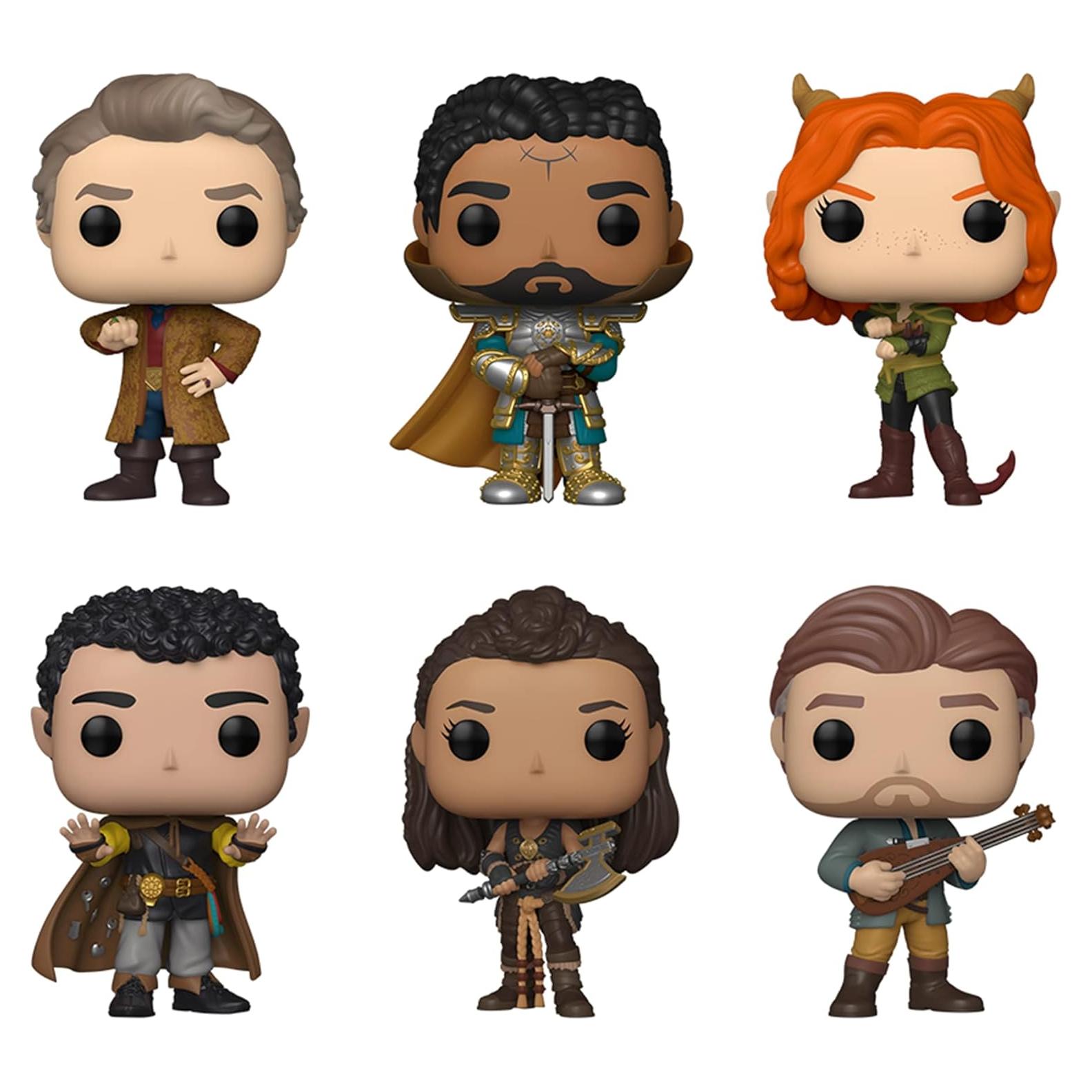 Funko Pop Dungeons and Dragons Set de 6 Figuras Edgin Holga Simon Doric Xenk Forge