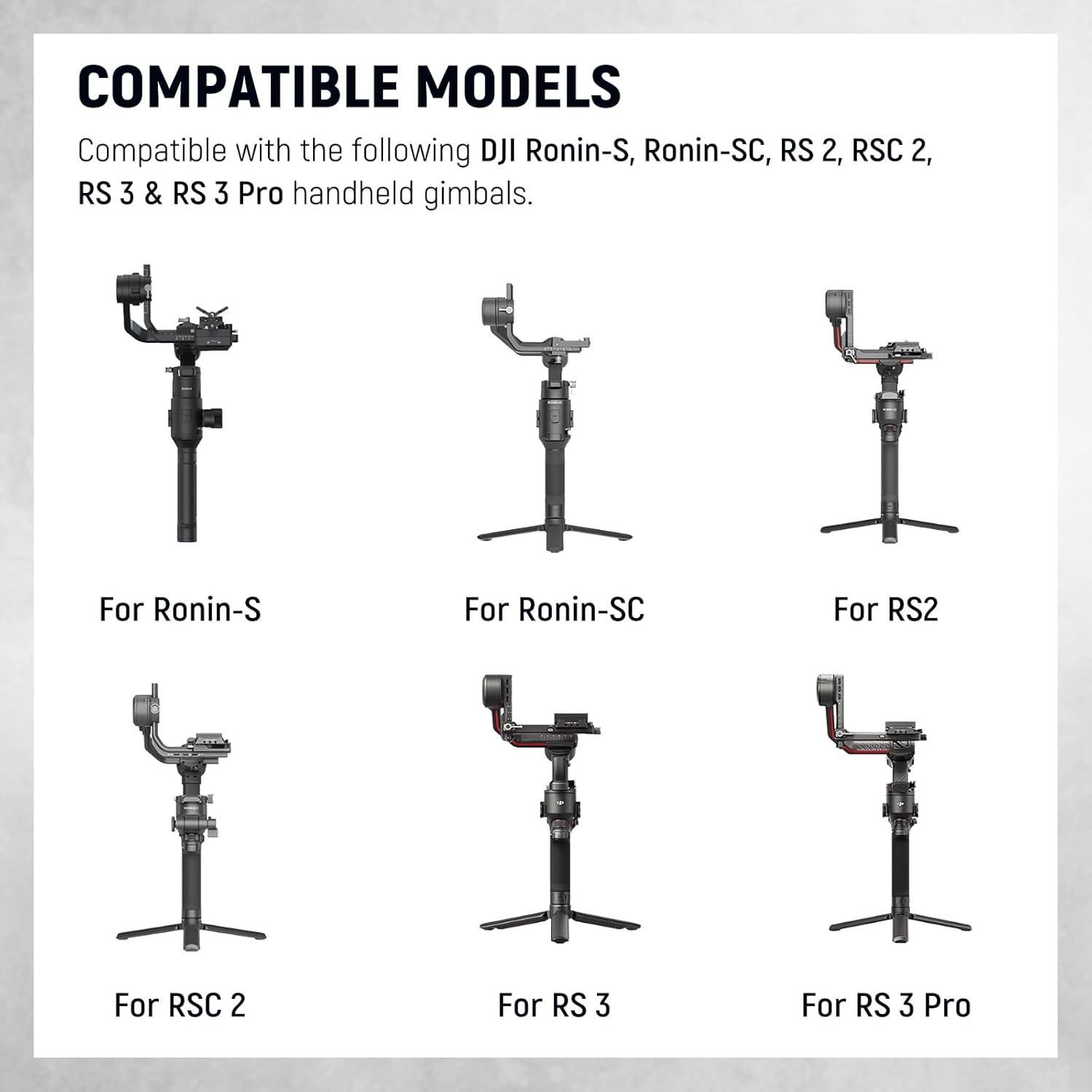 Kit Doble Mango NEEWER para Gimbals DJI RS2 RS3 RS4