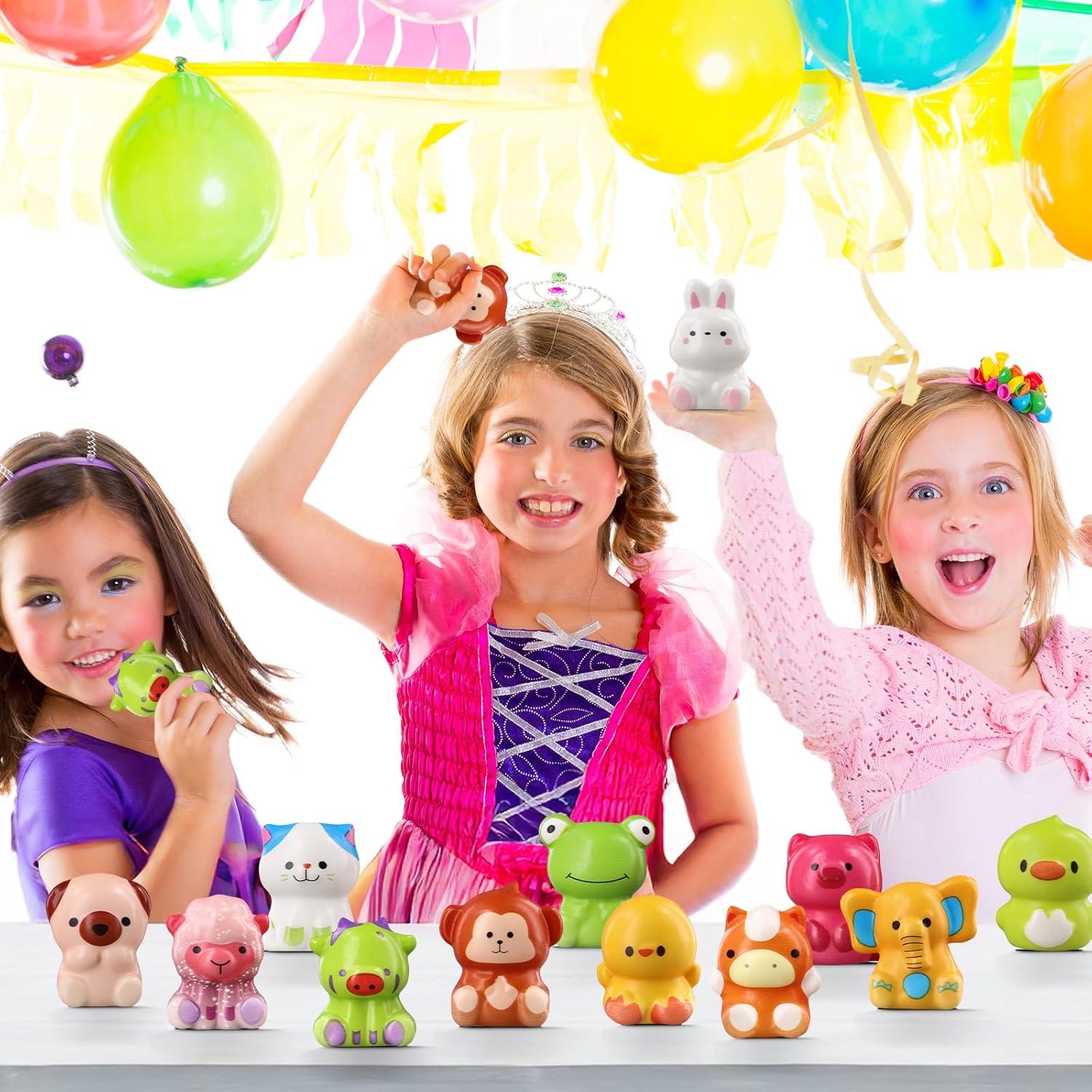 12 Juguetes Antiestrés Squishies de Animales Bravobeauty