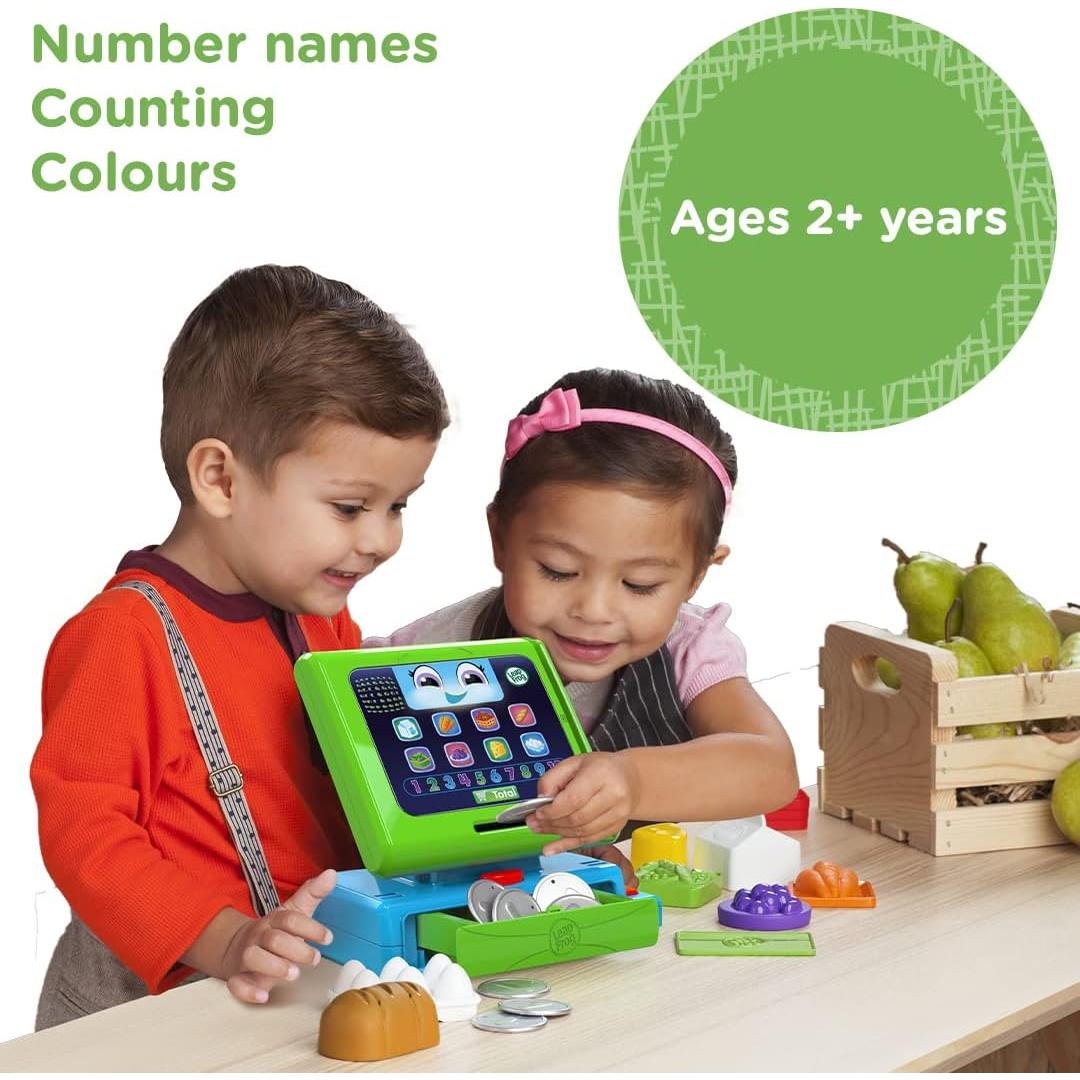 LeapFrog Caja Registradora Interactiva Verde 20 Piezas