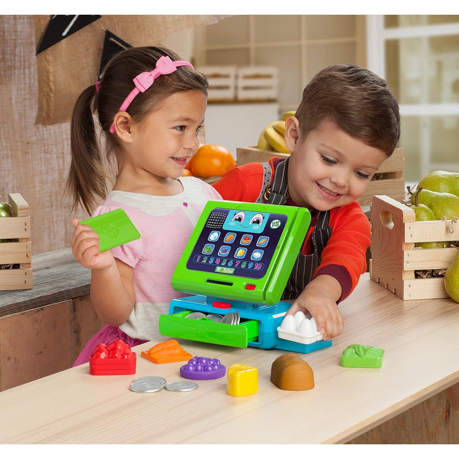 LeapFrog Caja Registradora Interactiva Verde 20 Piezas