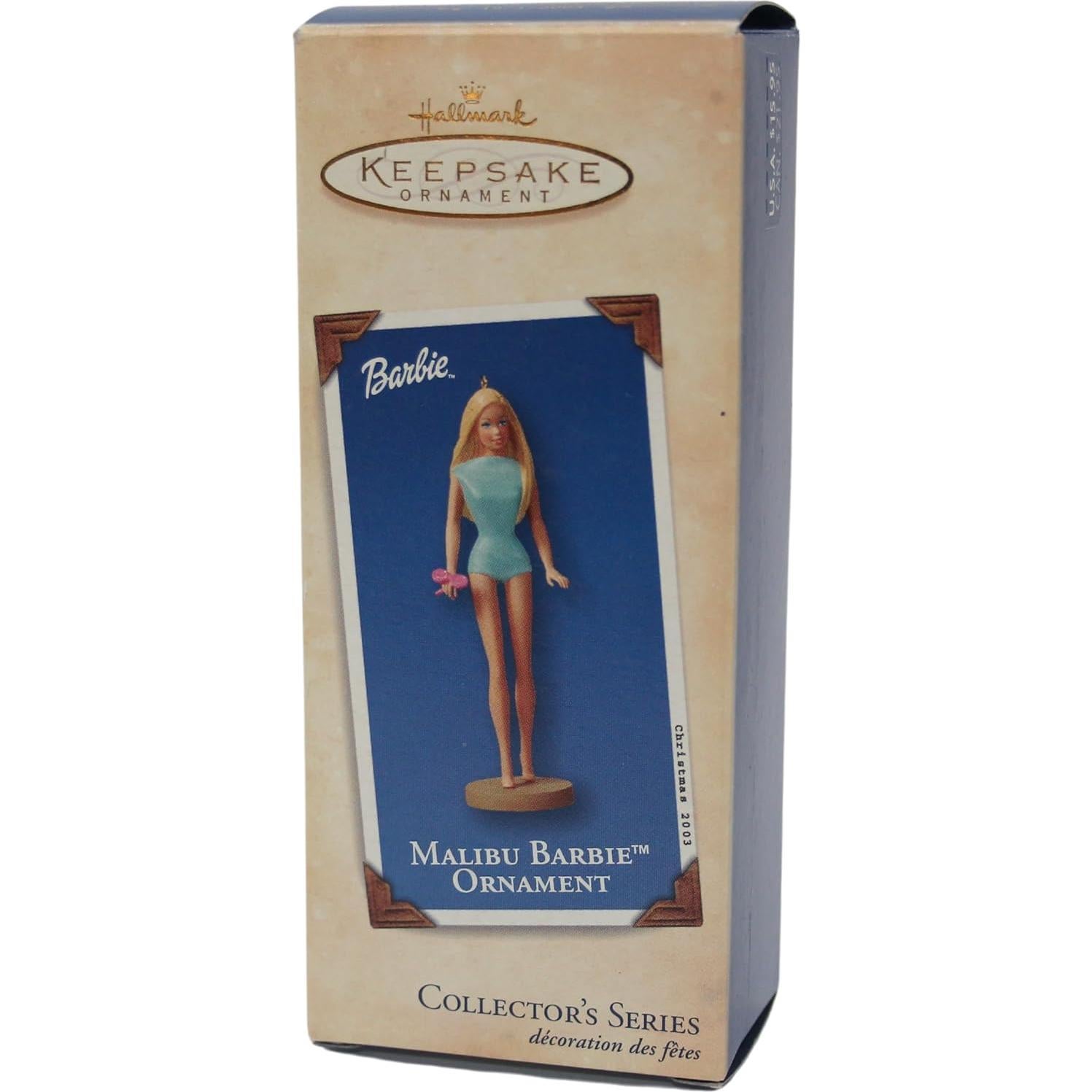 Adorno Conmemorativo Hallmark Traje de Baño Malibu 2003