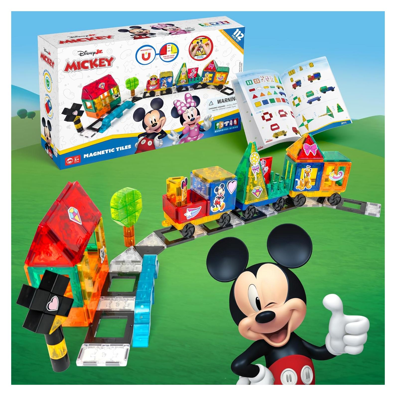 Set de Construcción Magnético Tytan Disney Mickey 112 Piezas