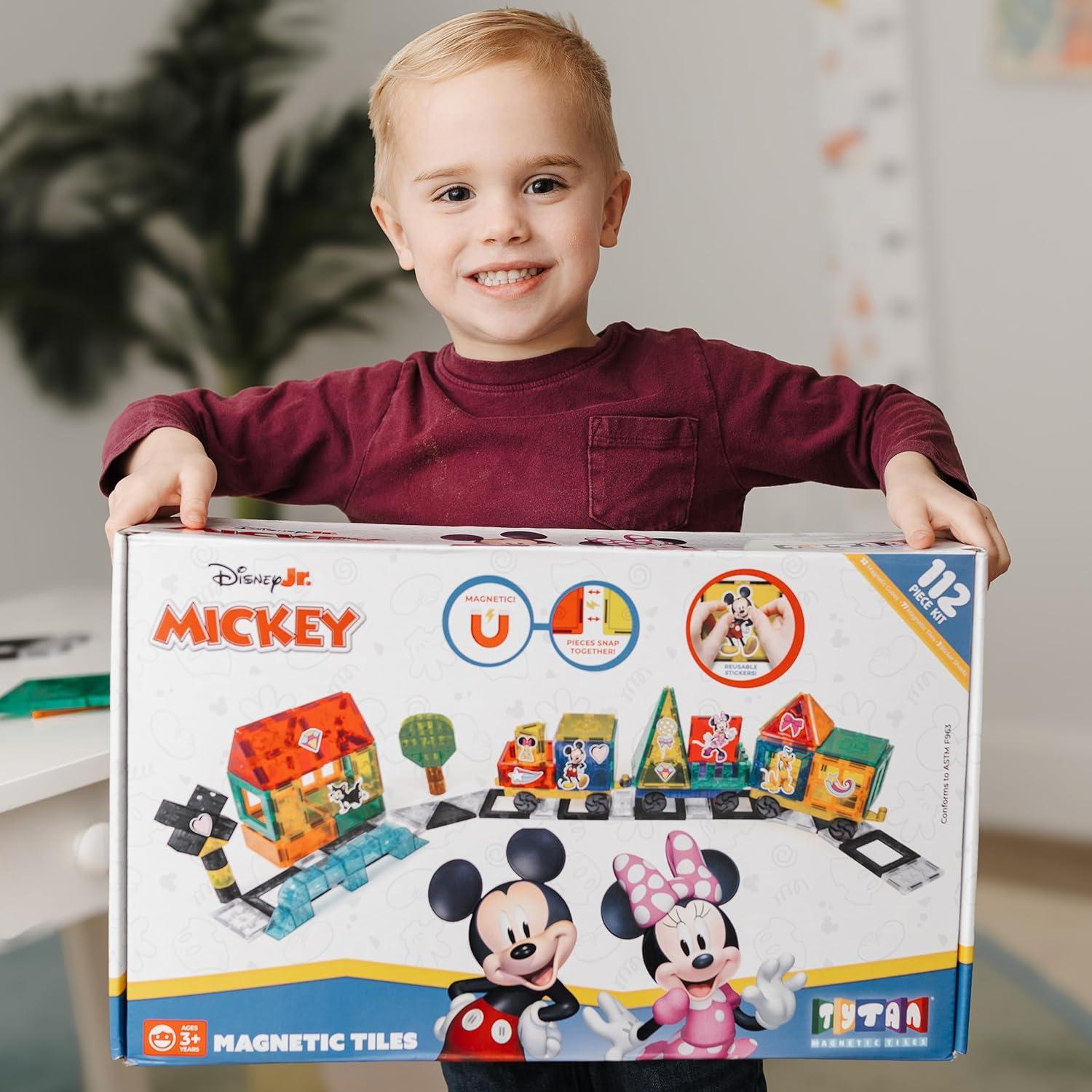 Set de Construcción Magnético Tytan Disney Mickey 112 Piezas