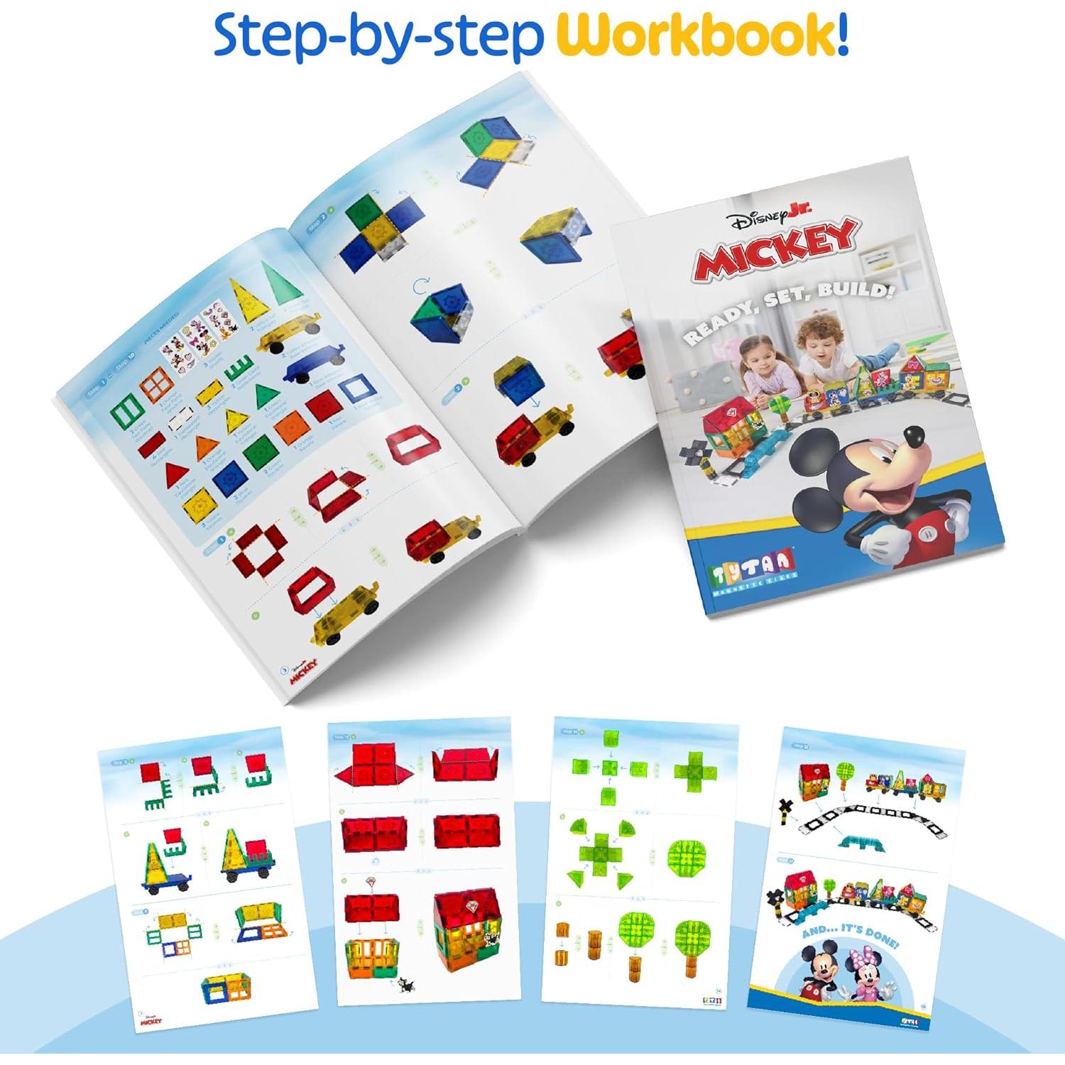 Set de Construcción Magnético Tytan Disney Mickey 112 Piezas