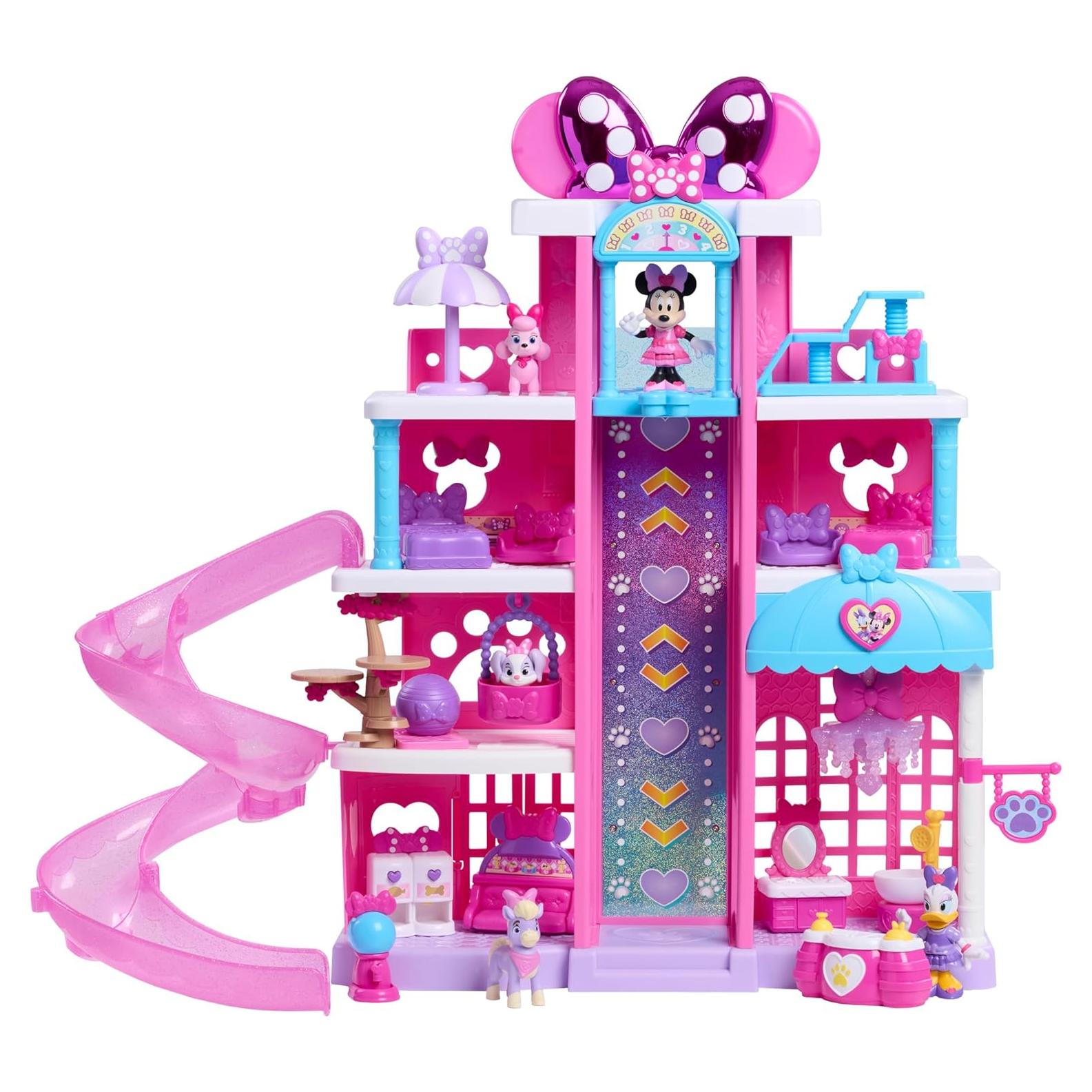 Hotel para Mascotas Disney Jr. Minnie Mouse 23 Piezas 52.8 cm