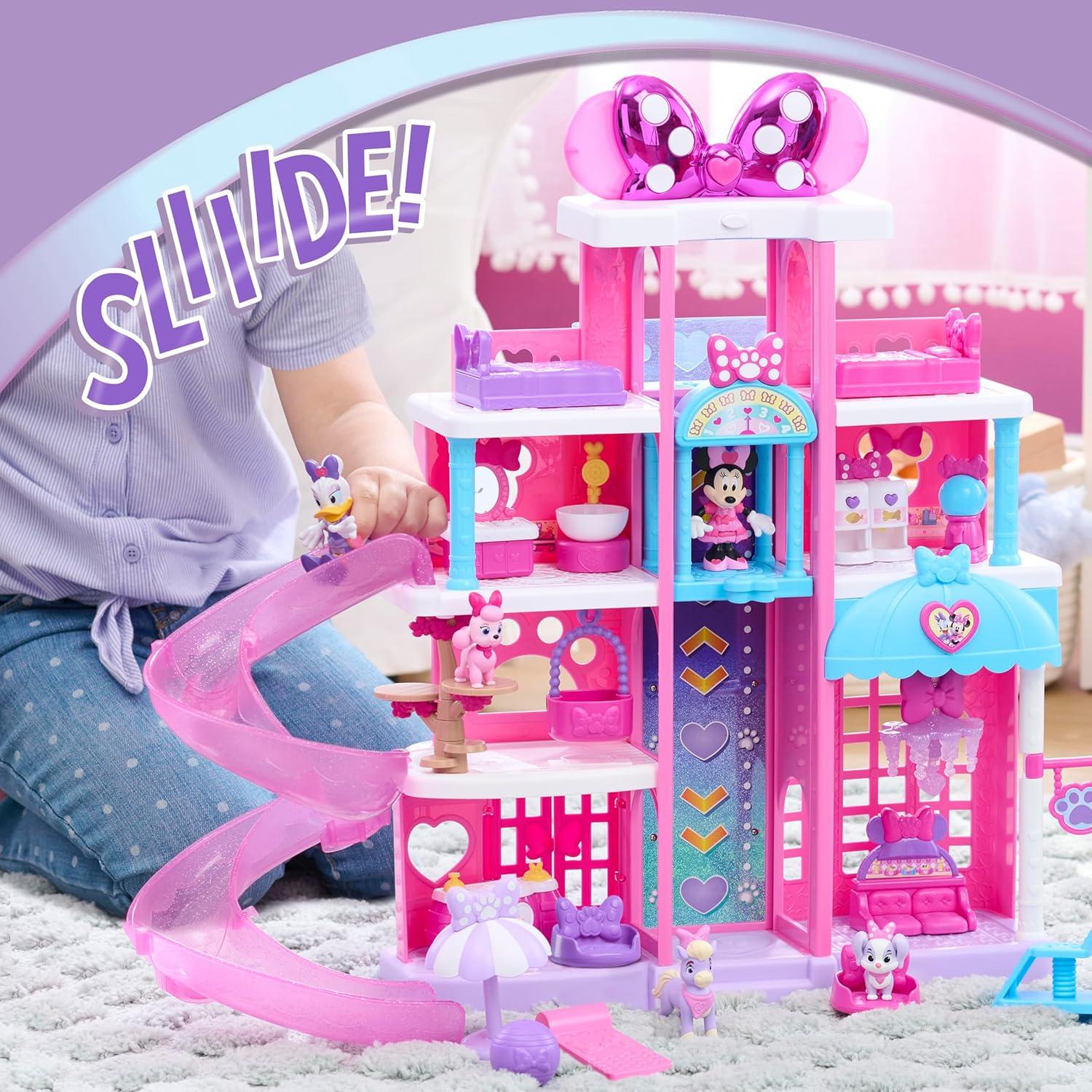 Hotel para Mascotas Disney Jr. Minnie Mouse 23 Piezas 52.8 cm