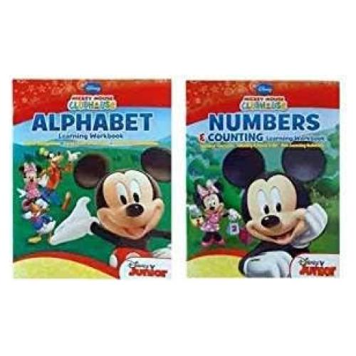 Conjunto de Cuadernos de Aprendizaje Mickey Mouse - 2 Piezas