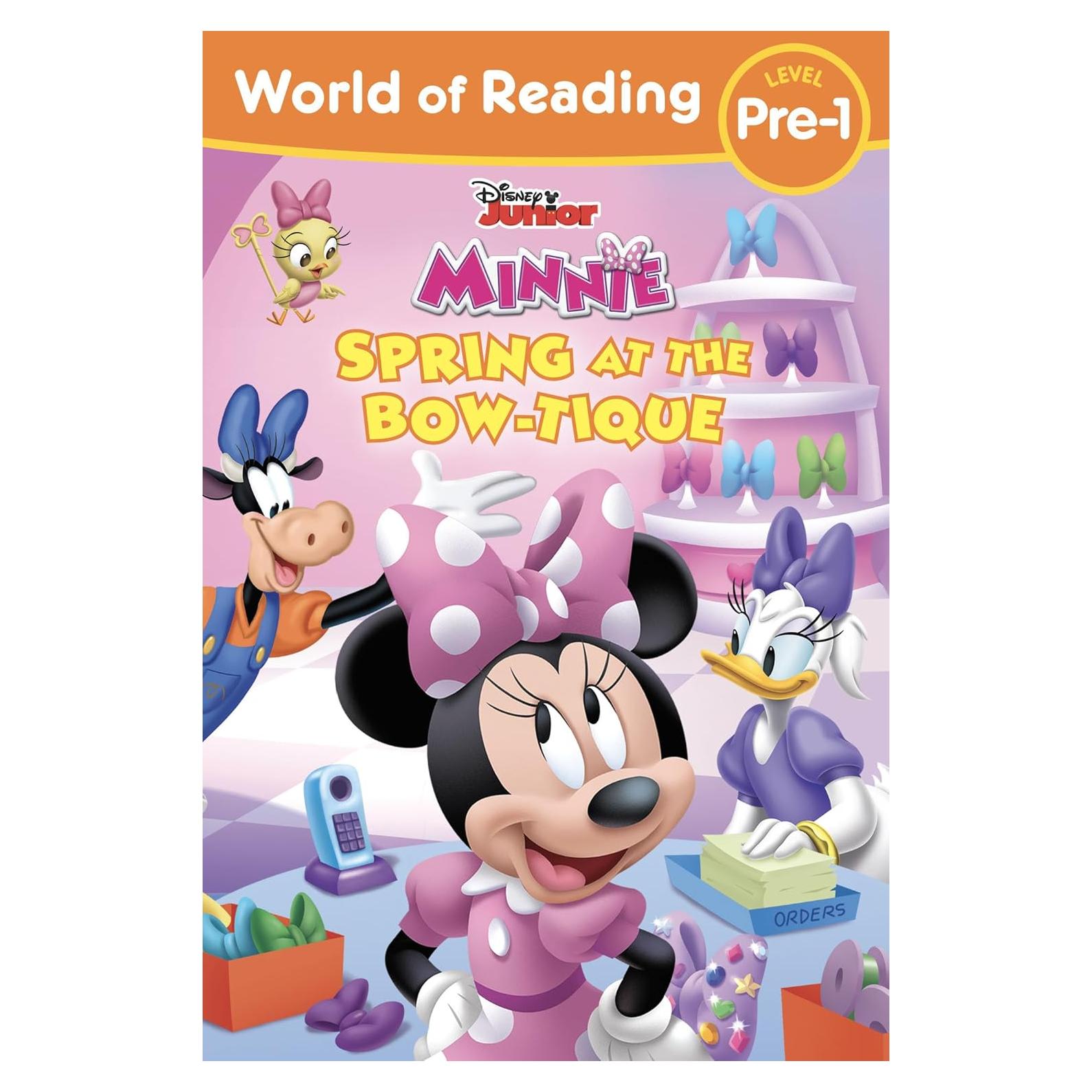 World of Reading Disney Junior Minnie Spring at the Bow-tique