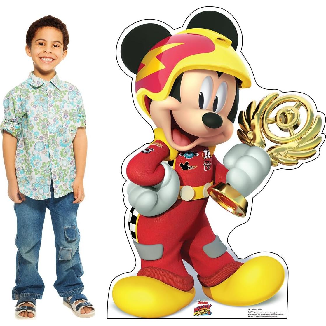 Trofeo de Cartón Mickey Mouse 42" x 29" - Cardboard People