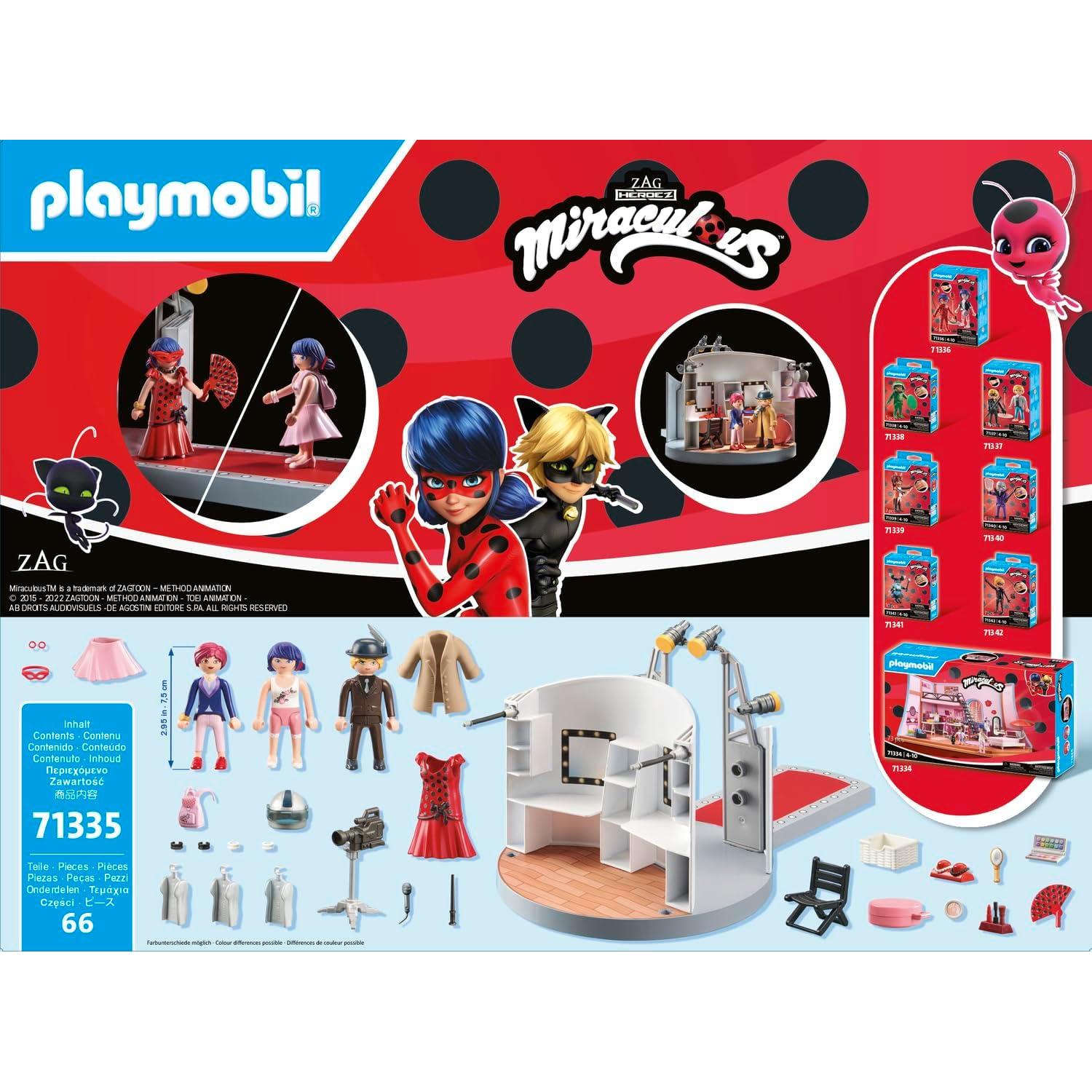 Playmobil Desfile de Moda Miraculous Gabriel 71335