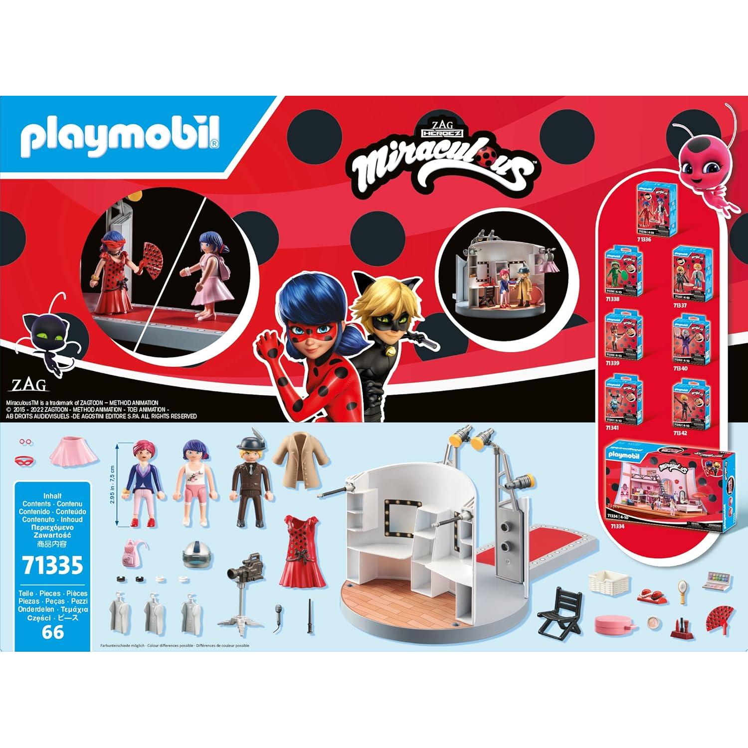 Playmobil Desfile de Moda Miraculous Gabriel 71335