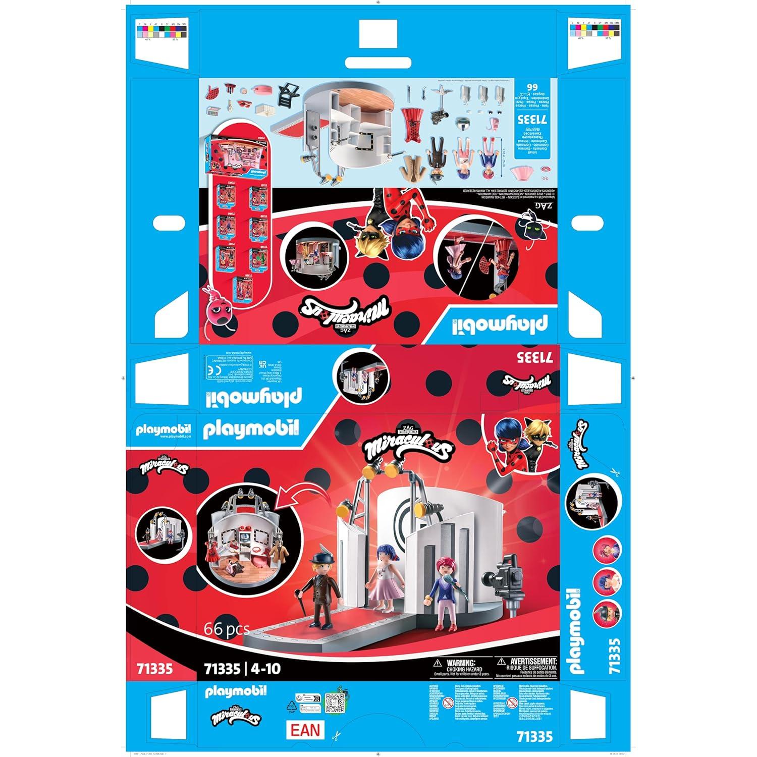 Playmobil Desfile de Moda Miraculous Gabriel 71335