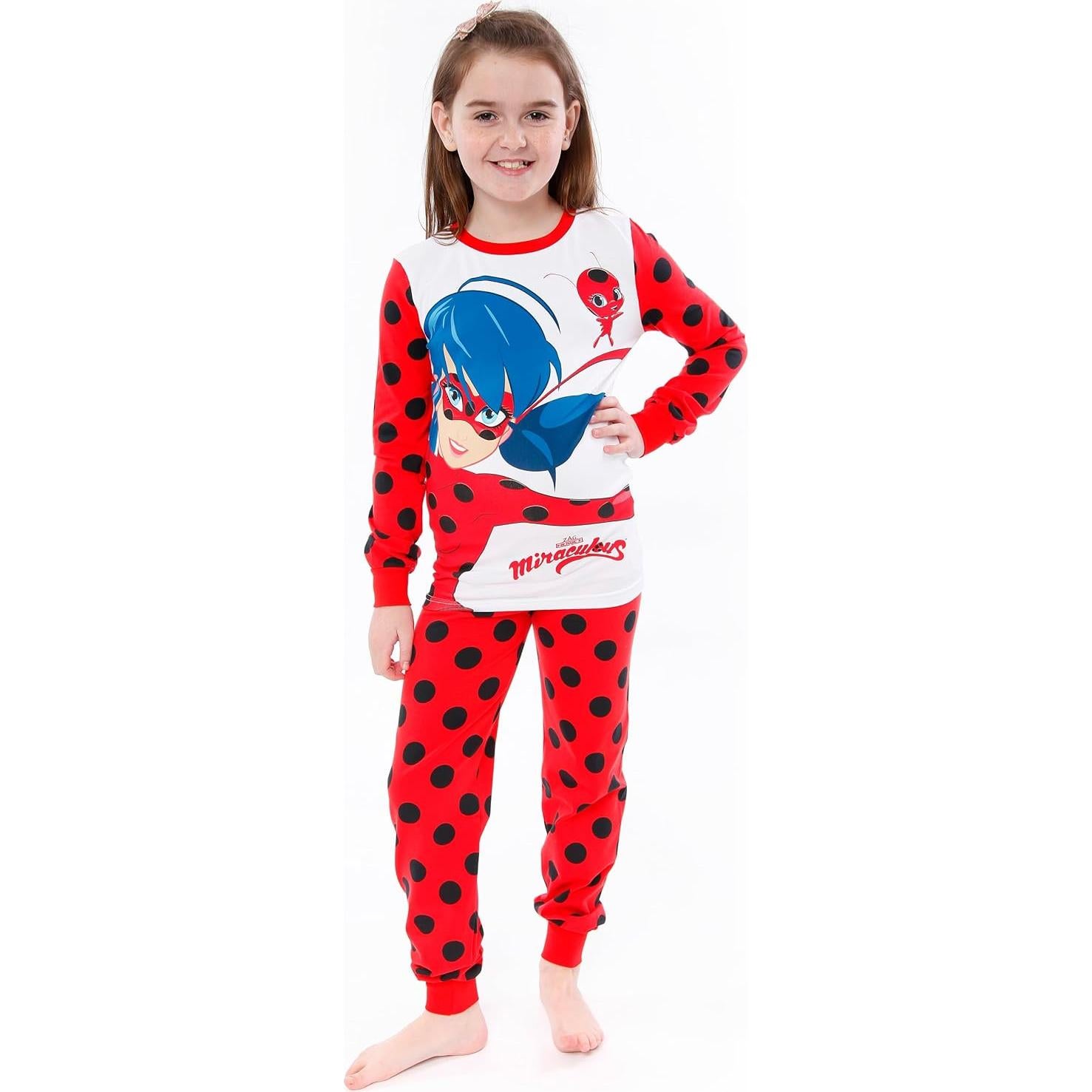 Pijamas Miraculous para Niñas - Ladybug - Talla 4 - Multicolor
