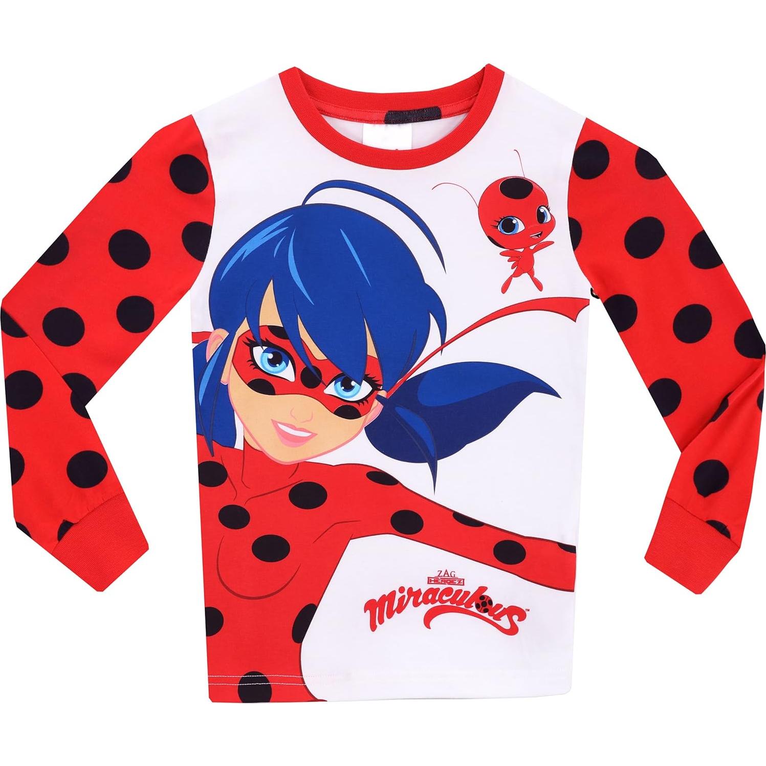 Pijamas Miraculous para Niñas - Ladybug - Talla 4 - Multicolor