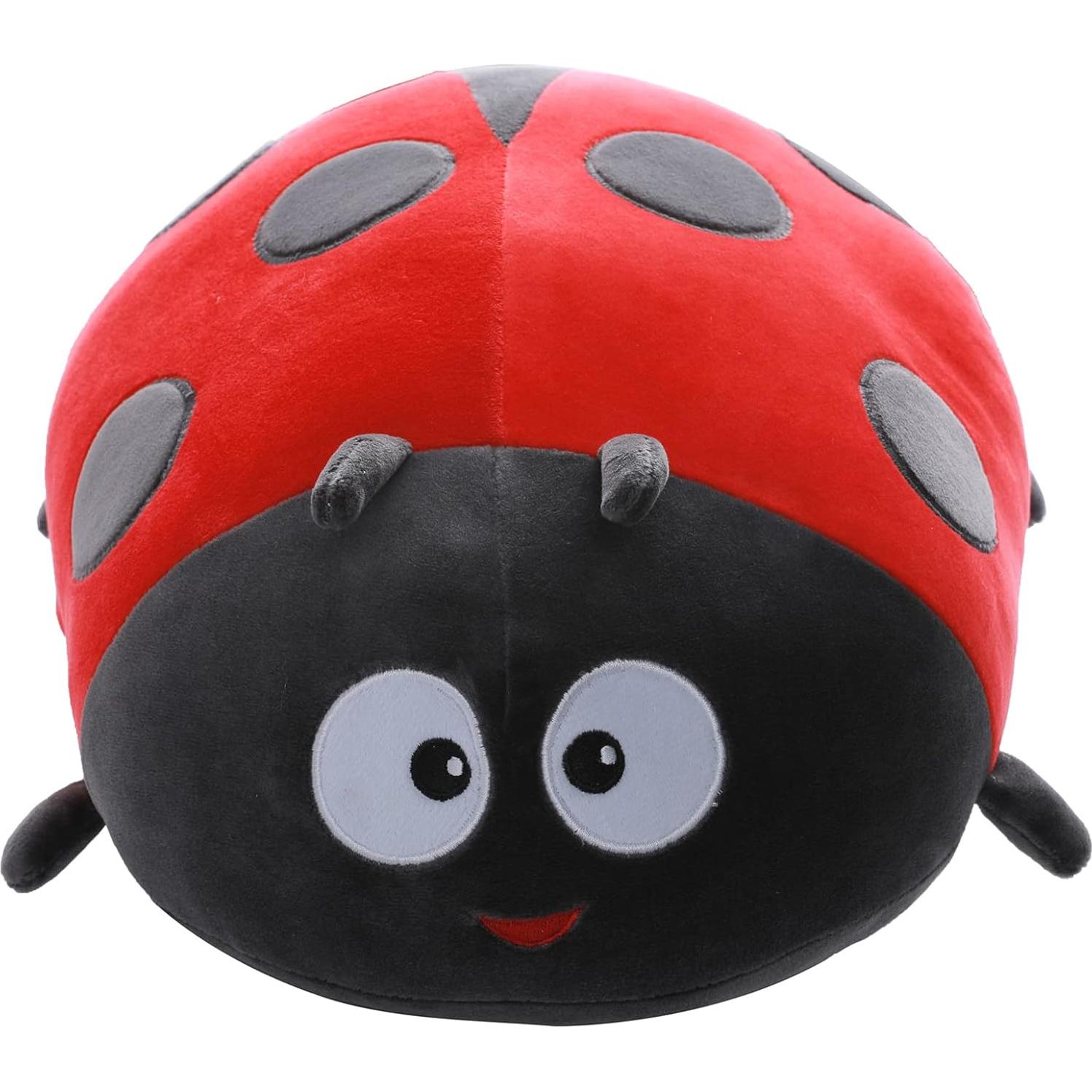 Peluche de Mariquita Rojo 39.88 cm - Almohada Anime GOOC INC