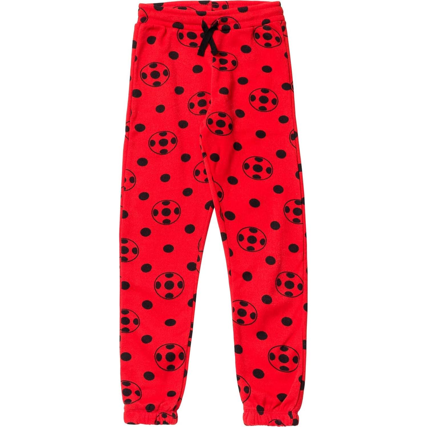 Mallas de forro polar para niñas Miraculous Ladybug - 2 Paquetes