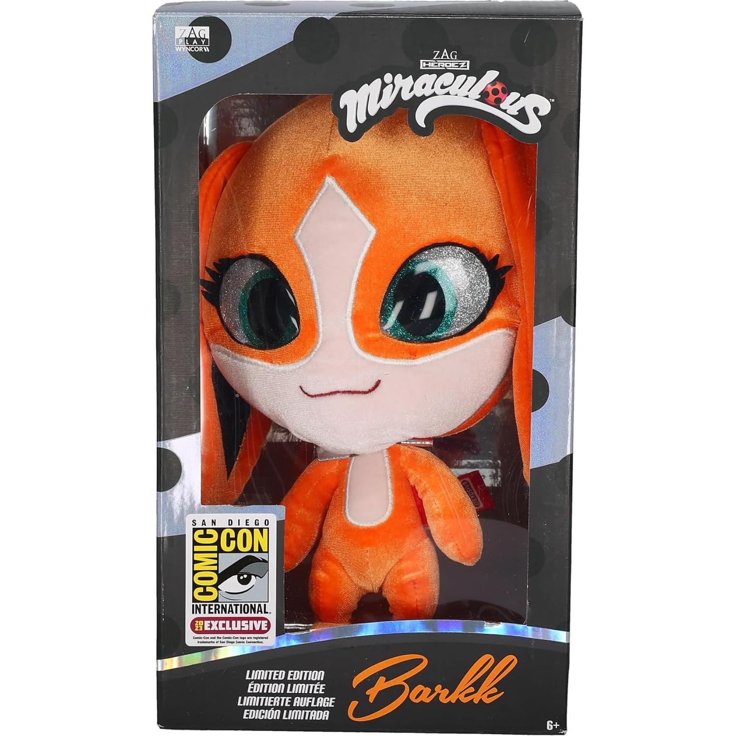 Peluche Deluxe Barkk Miraculous Ladybug 27.9 cm Edición Limitada