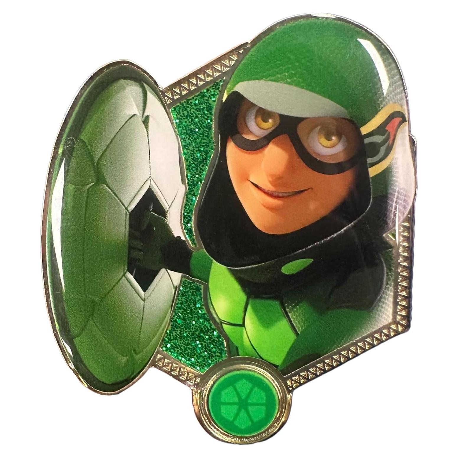 Pin Coleccionable Carapace Miraculous Zen Monkey 3.81 cm