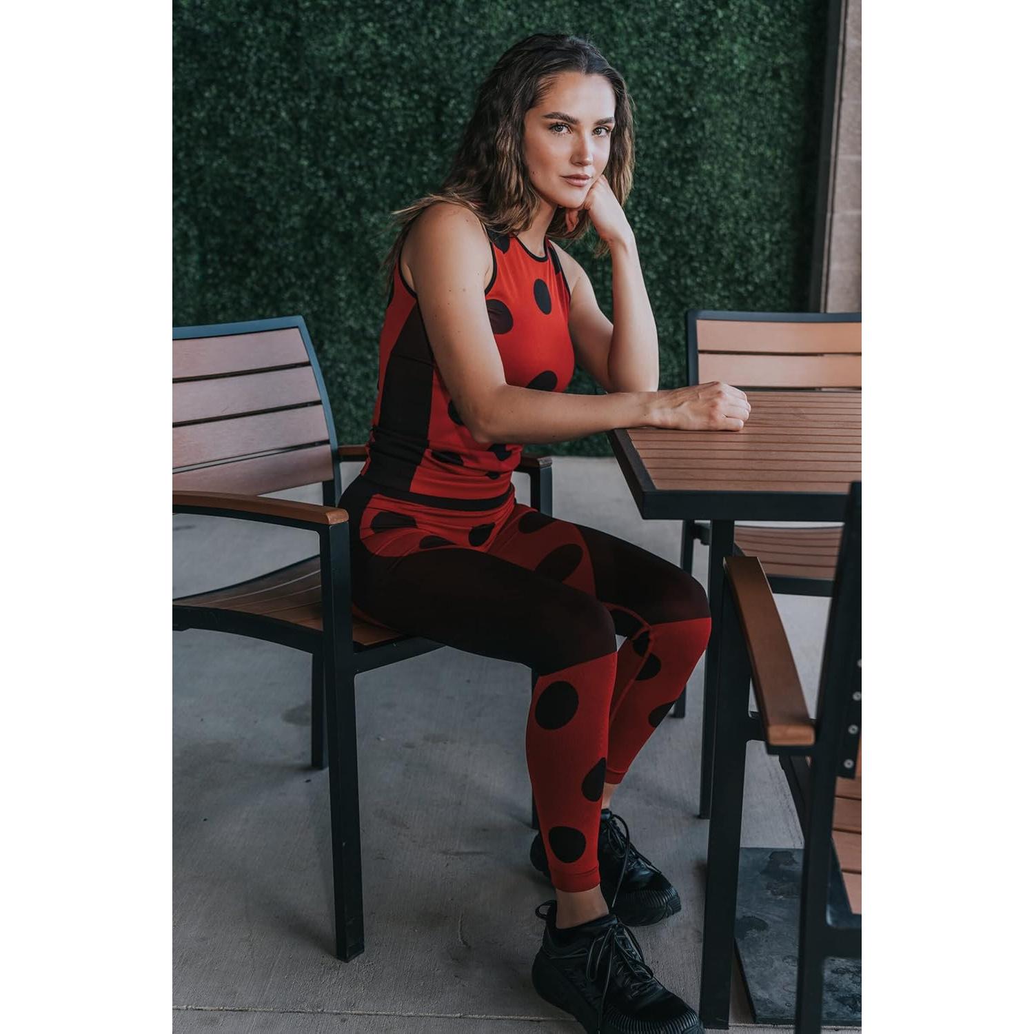 Conjunto de Top y Leggings de Entrenamiento Miraculous Ladybug