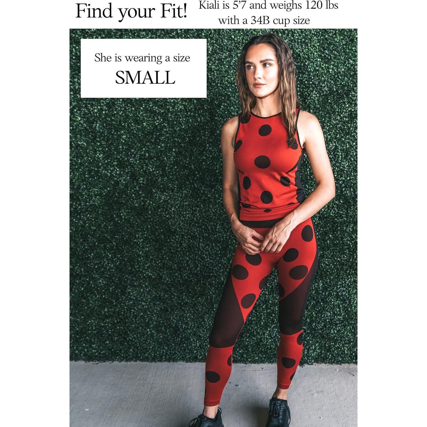 Conjunto de Top y Leggings de Entrenamiento Miraculous Ladybug