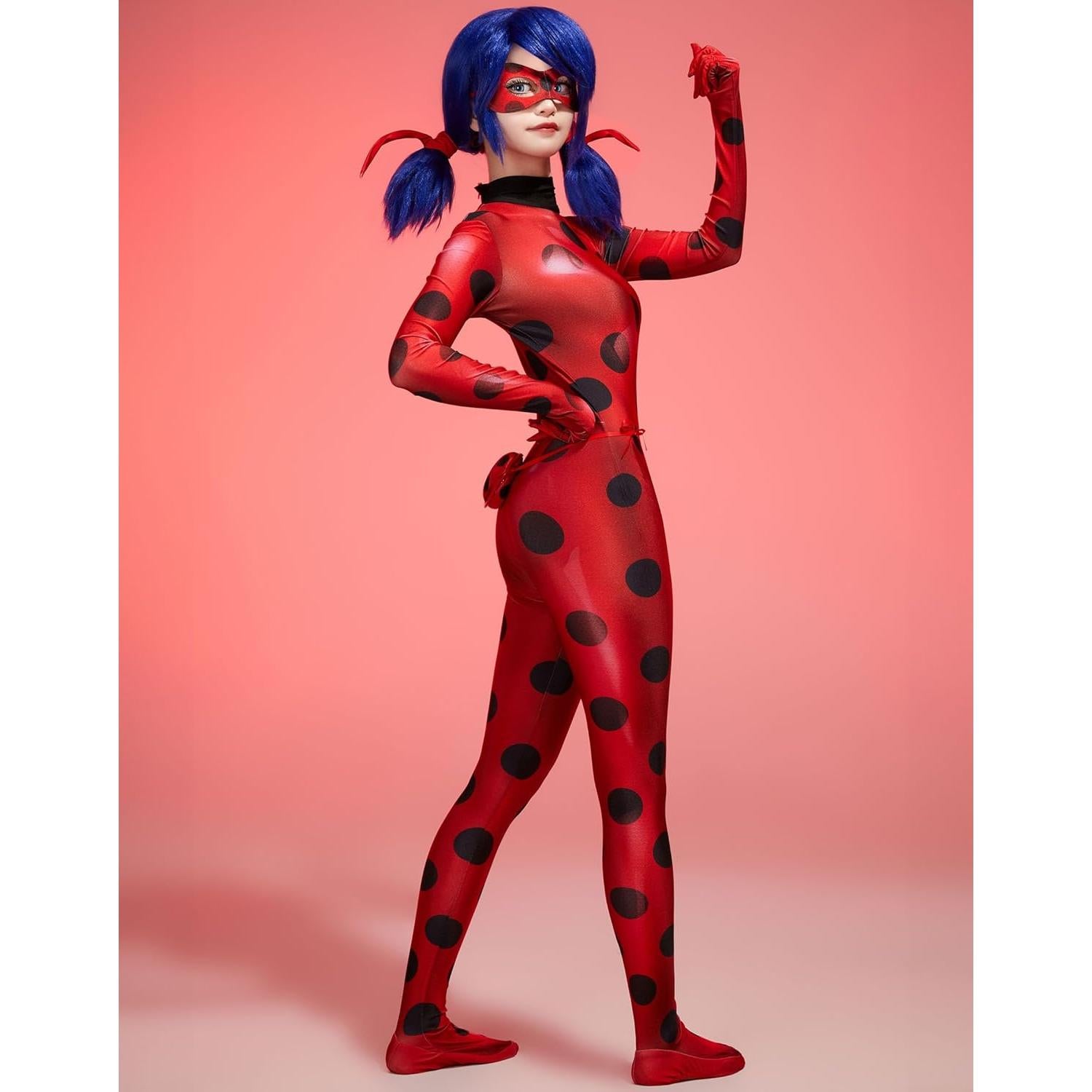 Disfraz de Cosplay Miraculous Ladybug para Mujeres - Mono 3D