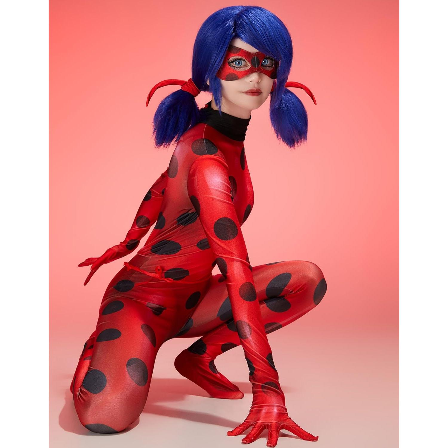 Disfraz de Cosplay Miraculous Ladybug para Mujeres - Mono 3D