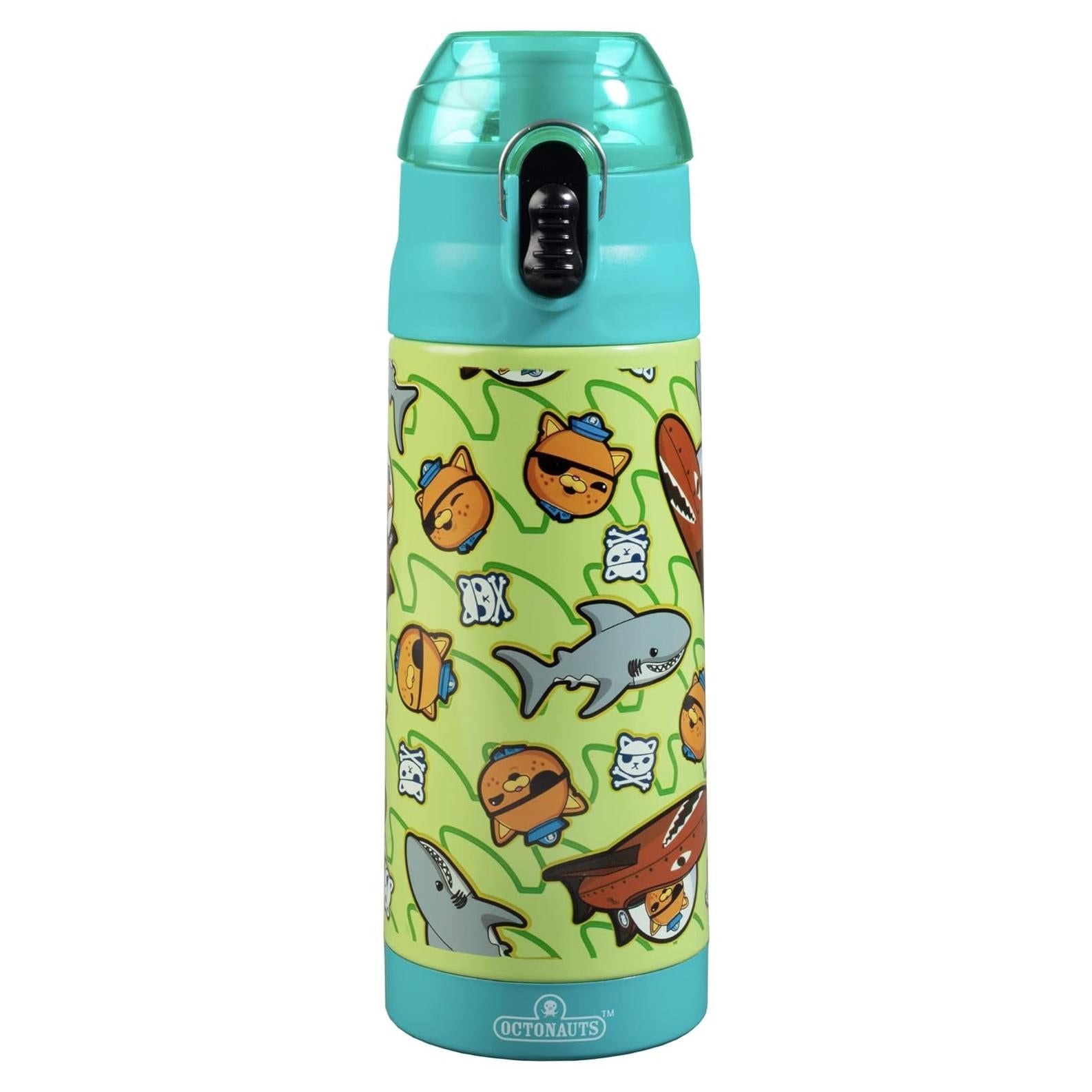 Botella de Agua Aislada SCS Direct 384 ml Niños Octonauts Teal