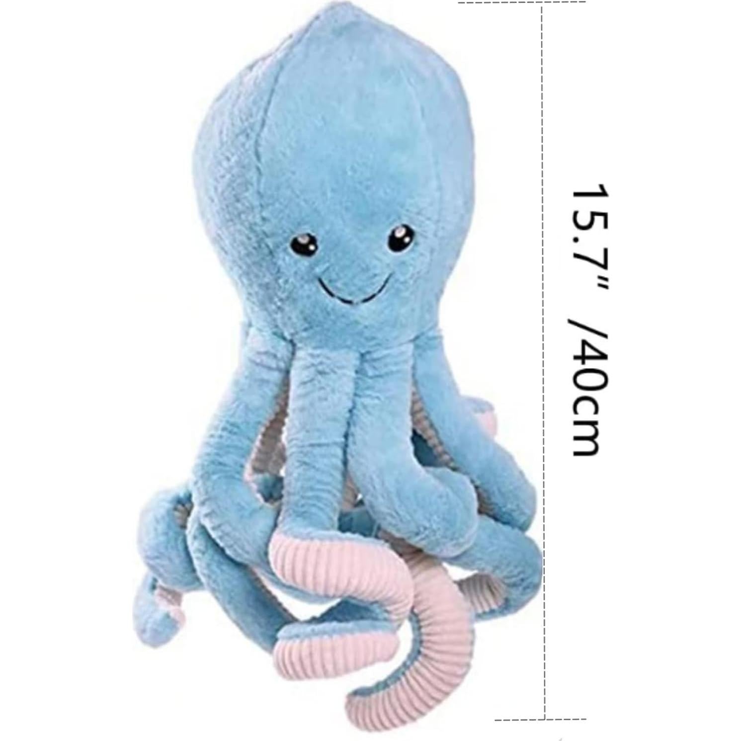 Juguete de Pulpo de Peluche OPHRBU 60 cm Púrpura Suave