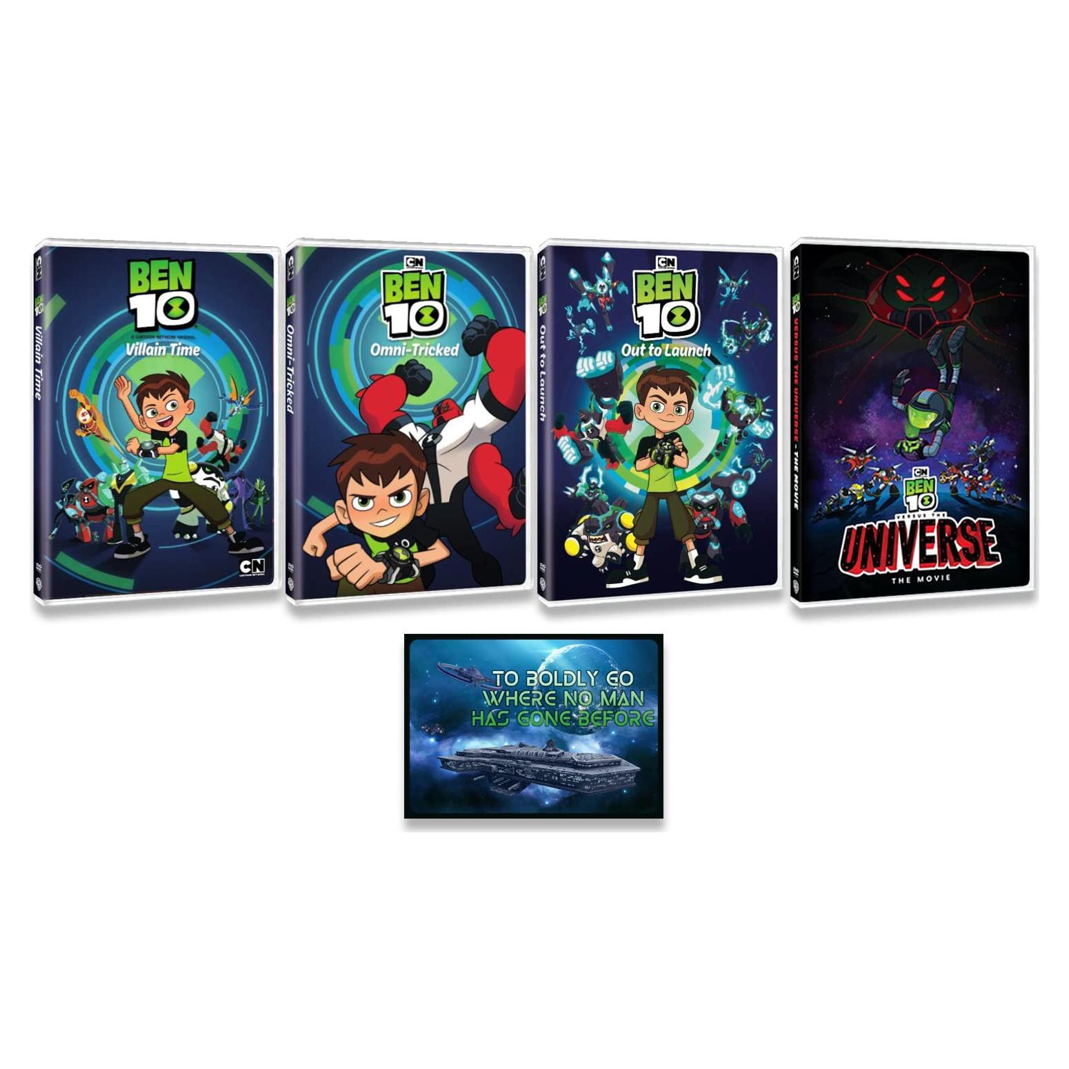 Colección Ben 10 Rebooted en DVD - Serie Completa + Película